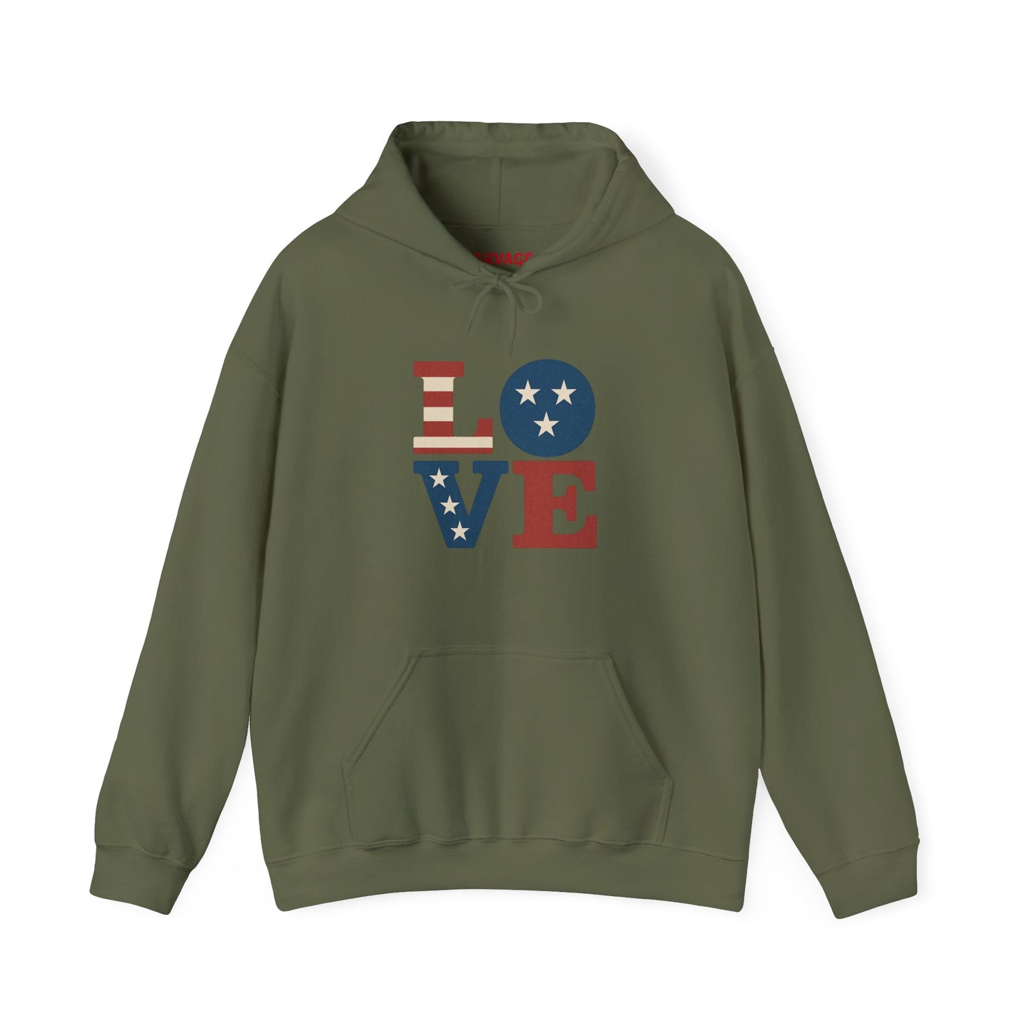 Unisex Hooded Sweatshirt with 'LOVE' Design - Cozy Gift for Friends, Valentine's Day, Casual Wear, Relaxation, Everyday Use