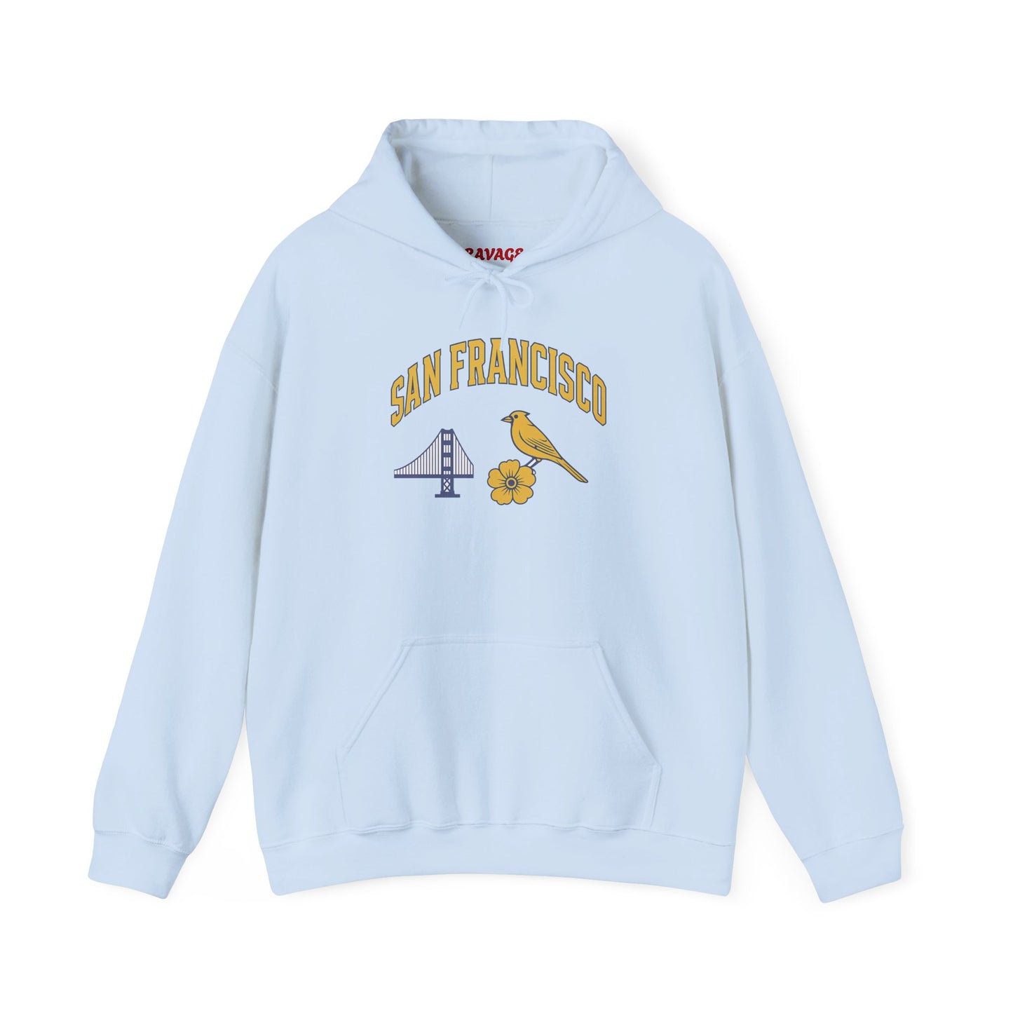SAN FRANCISCO Unisex Hoodie – Cozy Sweatshirt, Casual Travel Souvenir, Relaxed Streetwear Gift for Nature & City Lovers