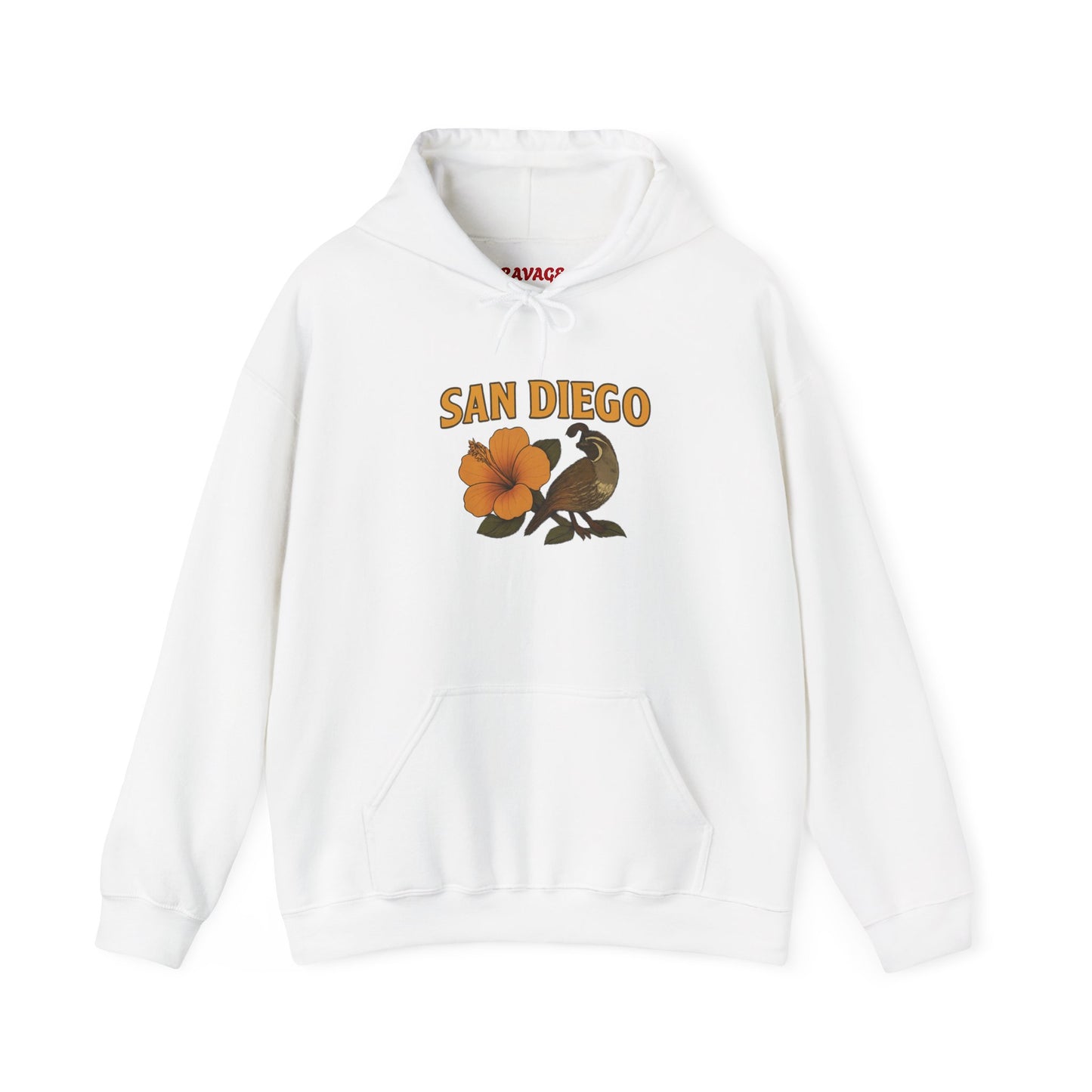 SAN DIEGO Unisex Hoodie – Cozy Sweatshirt, Casual Travel Souvenir, Relaxed Streetwear Gift for Nature & City Lovers