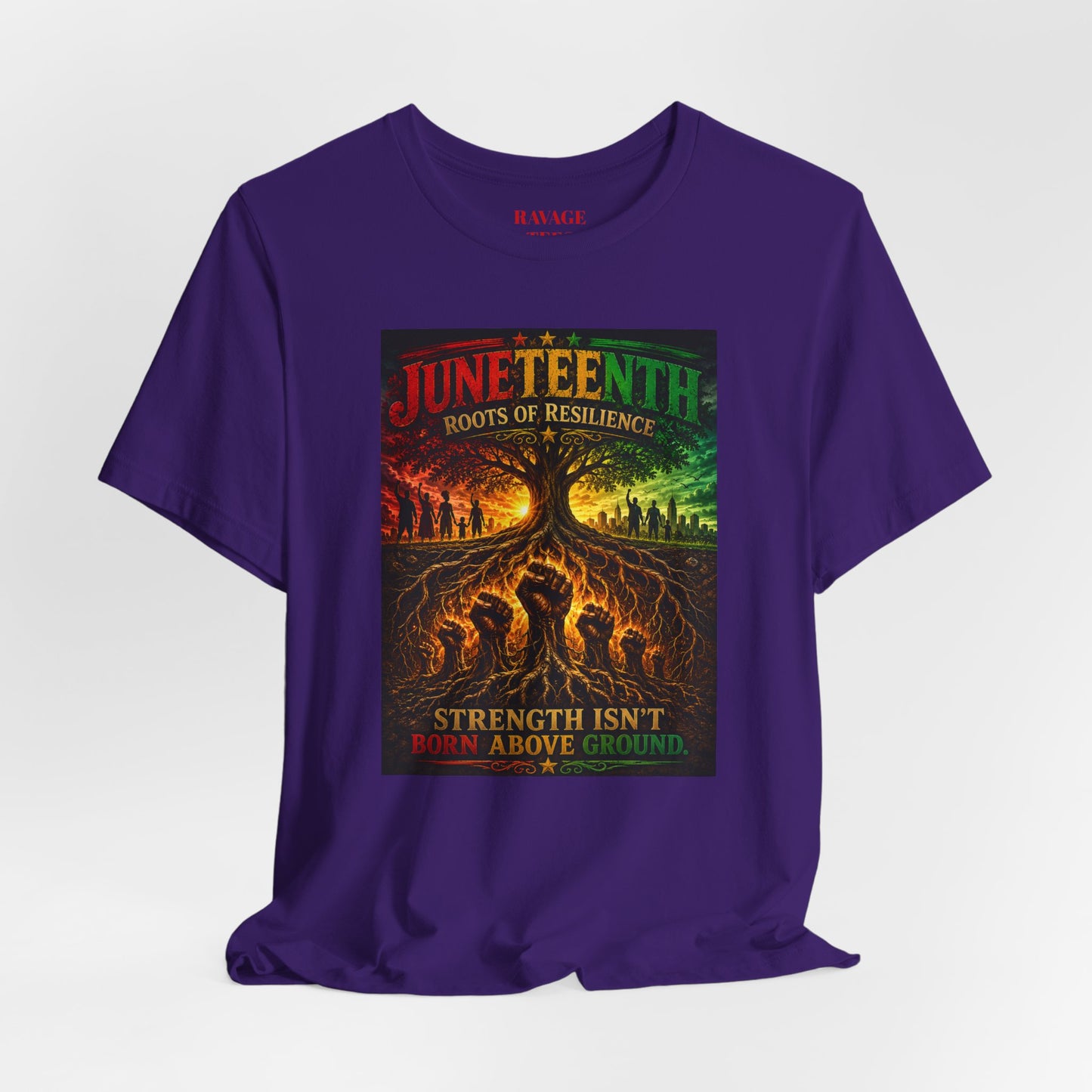 Juneteenth — "Strength Isn't Born Above Ground"
