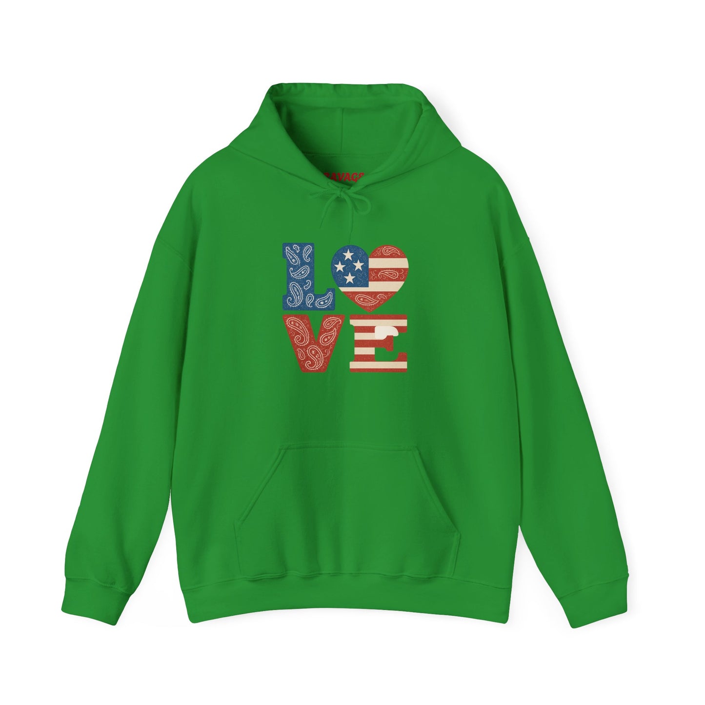 Unisex Hooded Sweatshirt with 'LOVE' Design - Cozy Gift for Friends, Valentine's Day, Casual Wear, Relaxation, Everyday Use