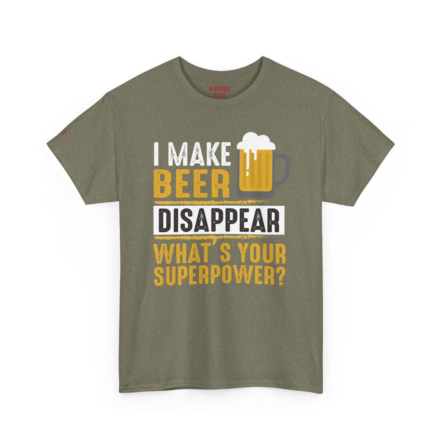 Unisex Beer Superpower Tee | Funny T-Shirt for Beer Lovers