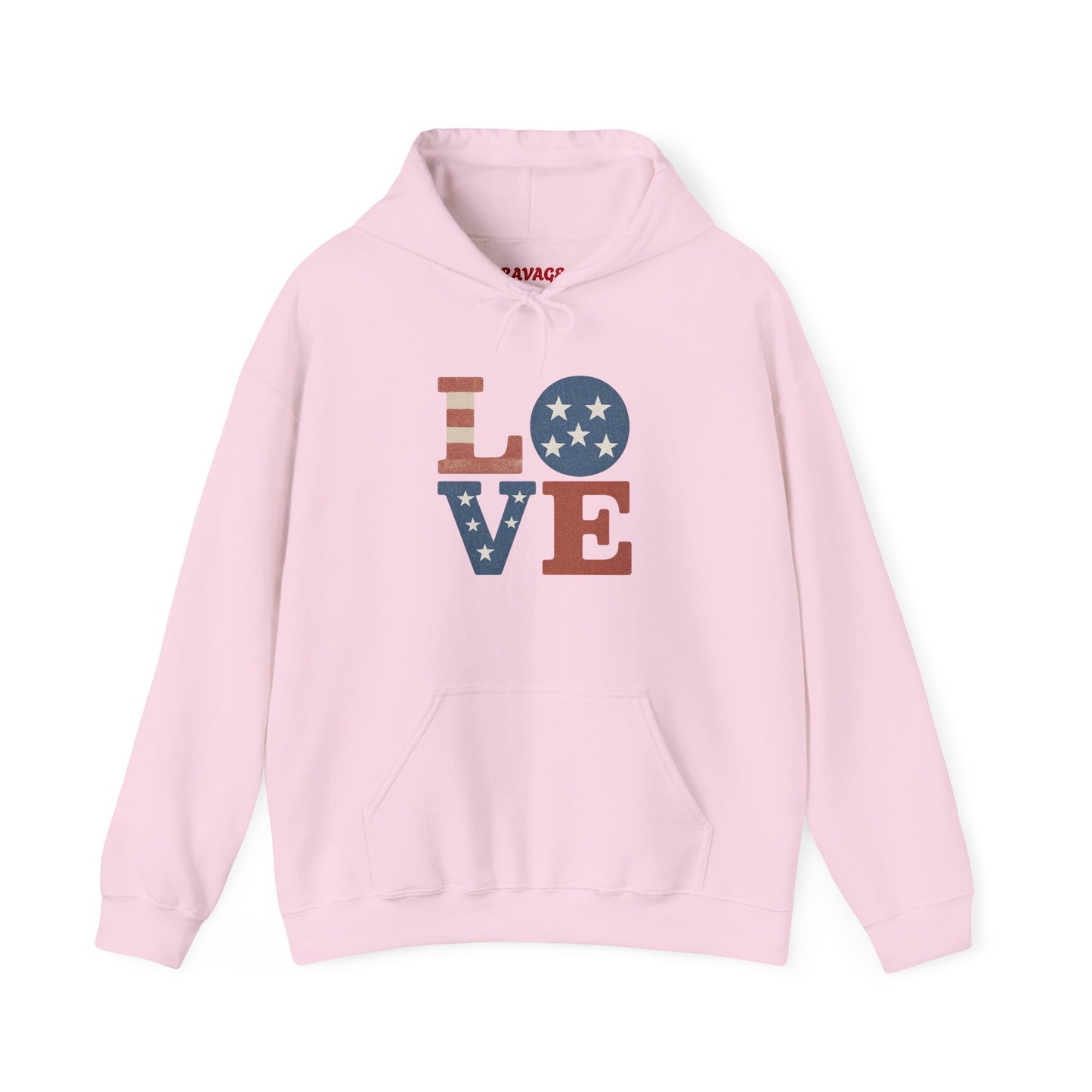 Unisex Hooded Sweatshirt with 'LOVE' Design - Cozy Gift for Friends, Valentine's Day, Casual Wear, Relaxation, Everyday Use