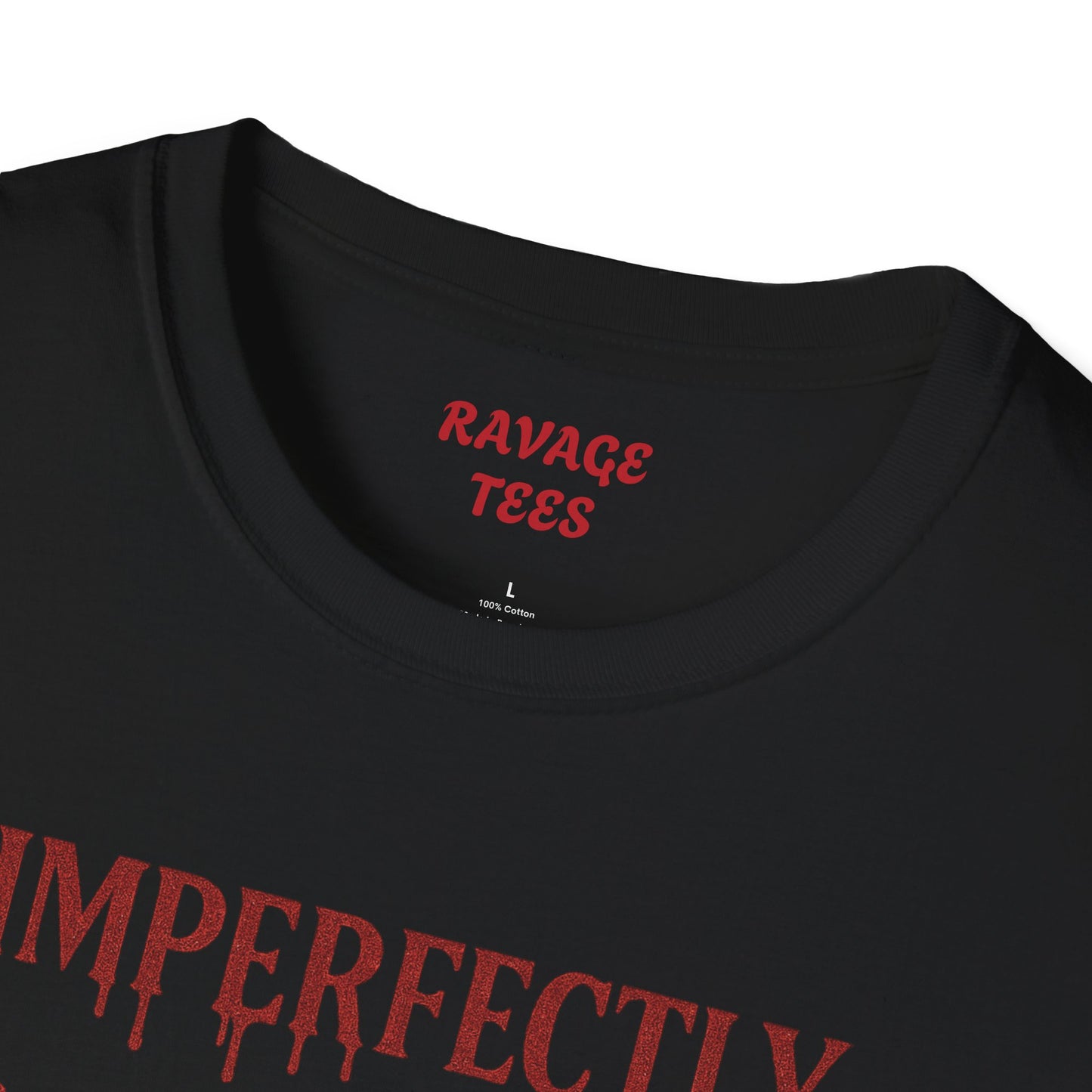 Imperfectly Perfect Unisex T-Shirt, Inspirational Tee, Gift for Her, Casual Wear, Butterfly Design, Everyday Comfort