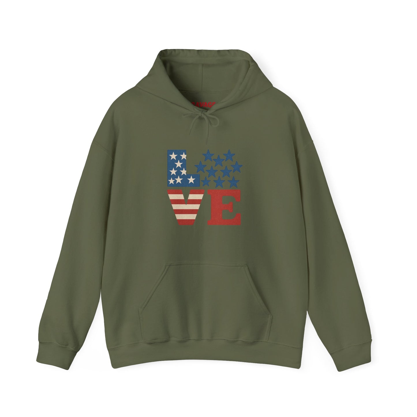 Unisex Hooded Sweatshirt with 'LOVE' Design - Cozy Gift for Friends, Valentine's Day, Casual Wear, Relaxation, Everyday Use