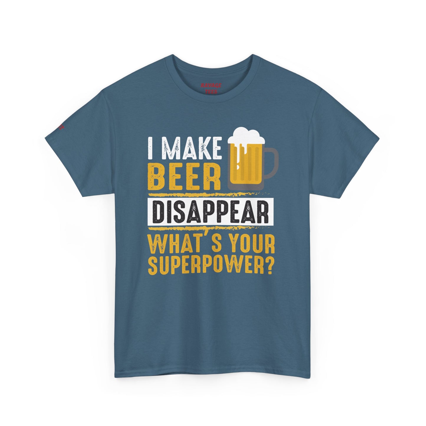 Unisex Beer Superpower Tee | Funny T-Shirt for Beer Lovers