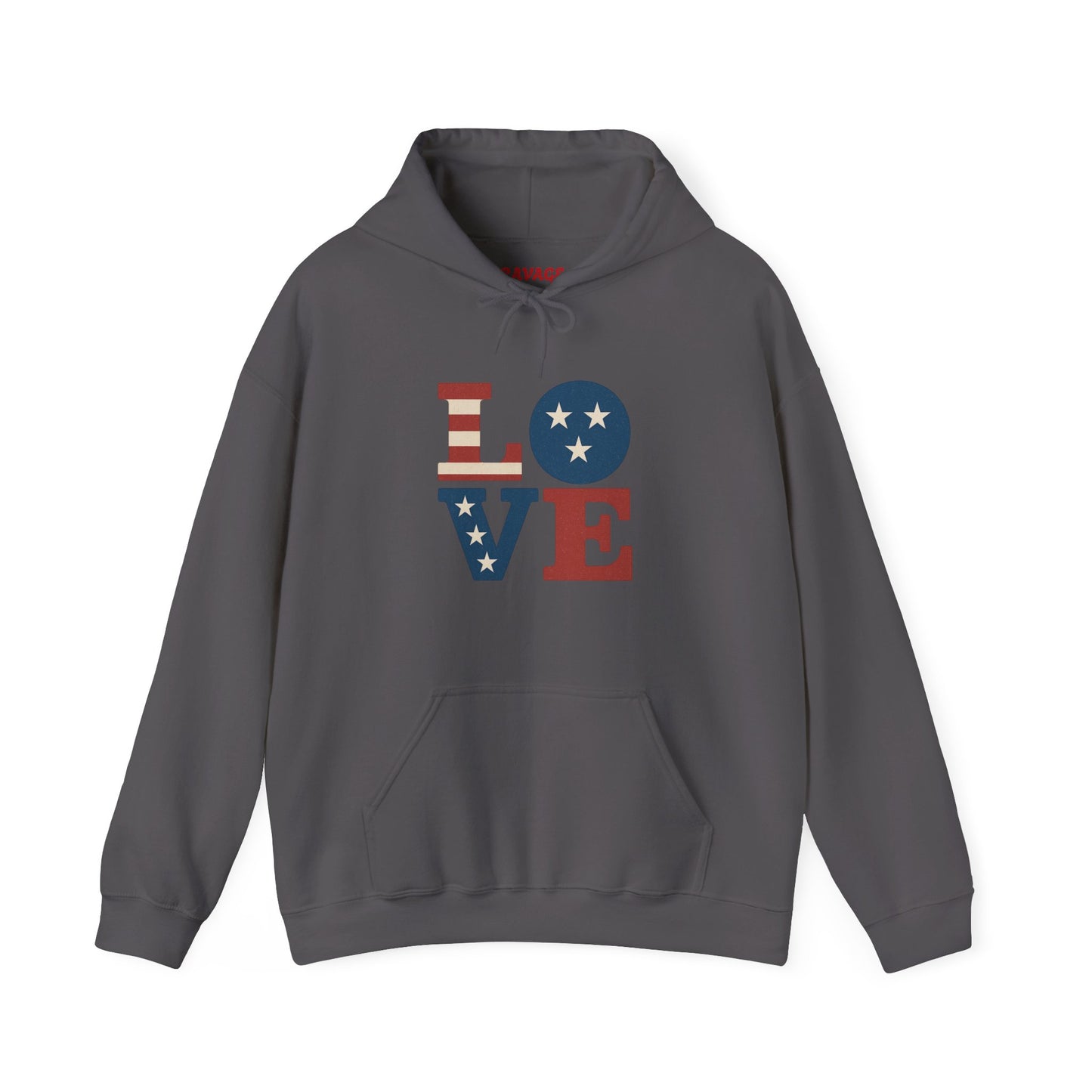 Unisex Hooded Sweatshirt with 'LOVE' Design - Cozy Gift for Friends, Valentine's Day, Casual Wear, Relaxation, Everyday Use
