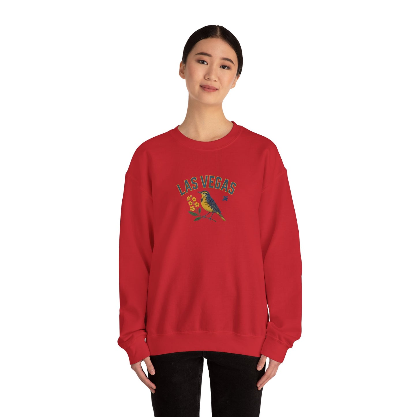 RAVAGE Las Vegas Vibe Unisex Crewneck Sweatshirt-Cozy Street wear
