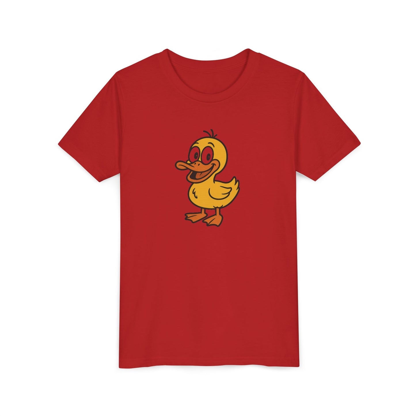 Adorable Duck Youth T-Shirt | Funny Kids Graphic Tee, Animal Print Shirt, Birthday Gift, Summer Outfit