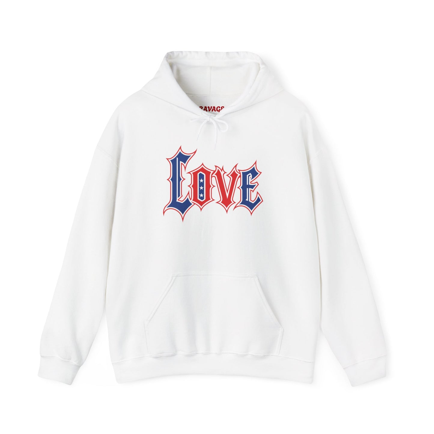 Unisex Hooded Sweatshirt with 'LOVE' Design - Cozy Gift for Friends, Valentine's Day, Casual Wear, Relaxation, Everyday Use
