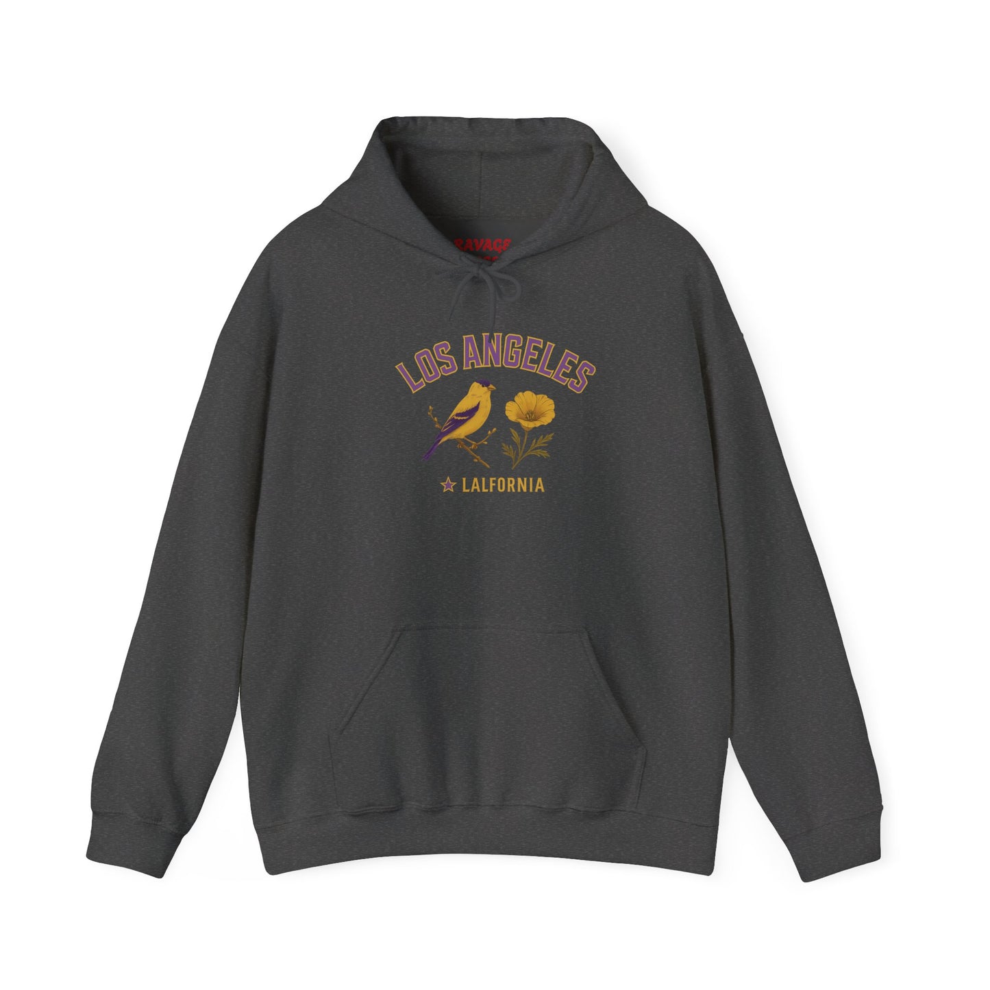 LOS ANGELES Vintage Hoodie | Retro Style Hooded Sweatshirt, Cozy Fall & Winter Wear, Travel Gift for Atlanta Lovers