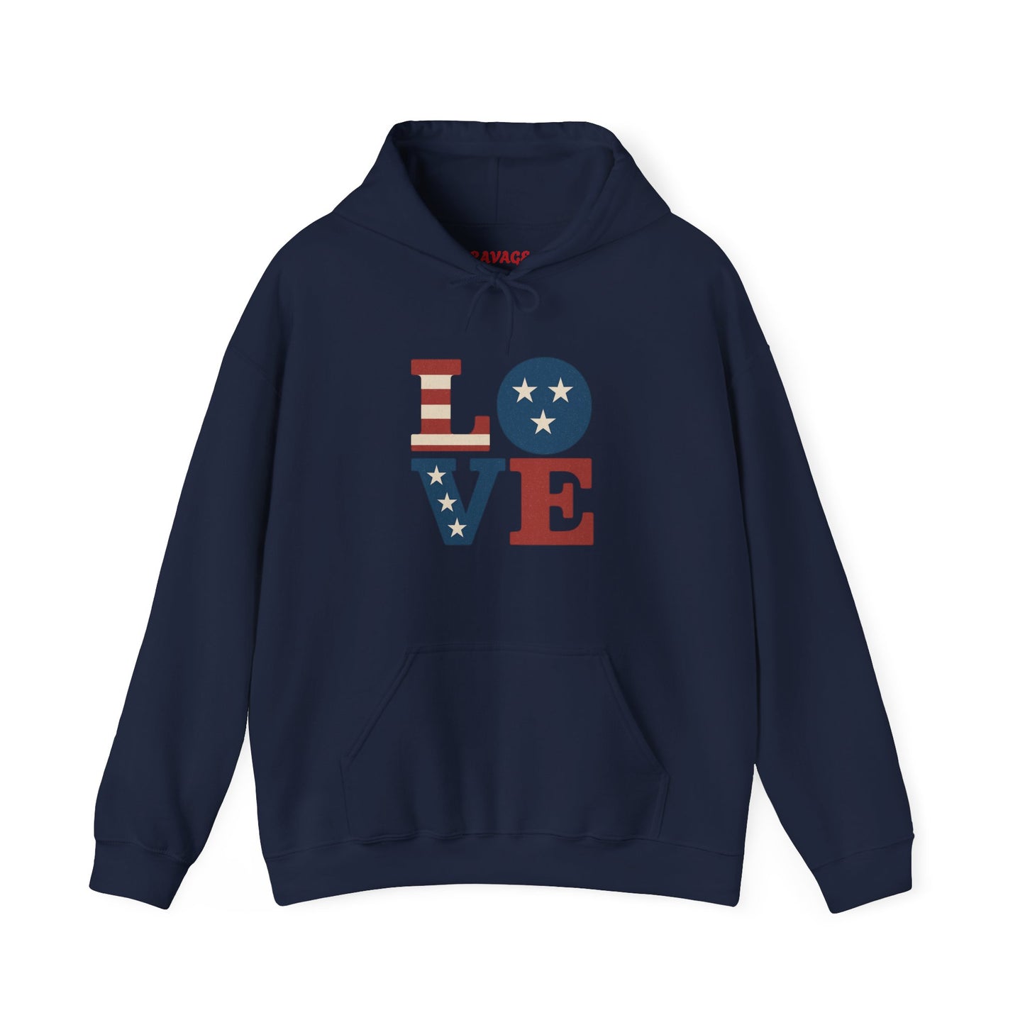 Unisex Hooded Sweatshirt with 'LOVE' Design - Cozy Gift for Friends, Valentine's Day, Casual Wear, Relaxation, Everyday Use