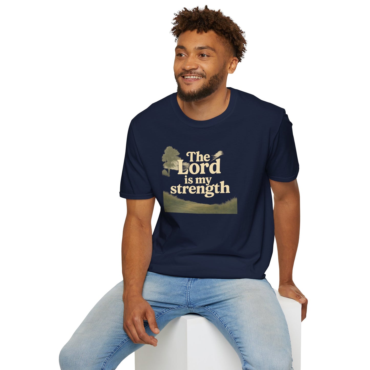 Inspirational Christian T-Shirt, Faith Apparel, Comfortable Graphic Tee, Gift for Believers, Spiritual Casual Wear