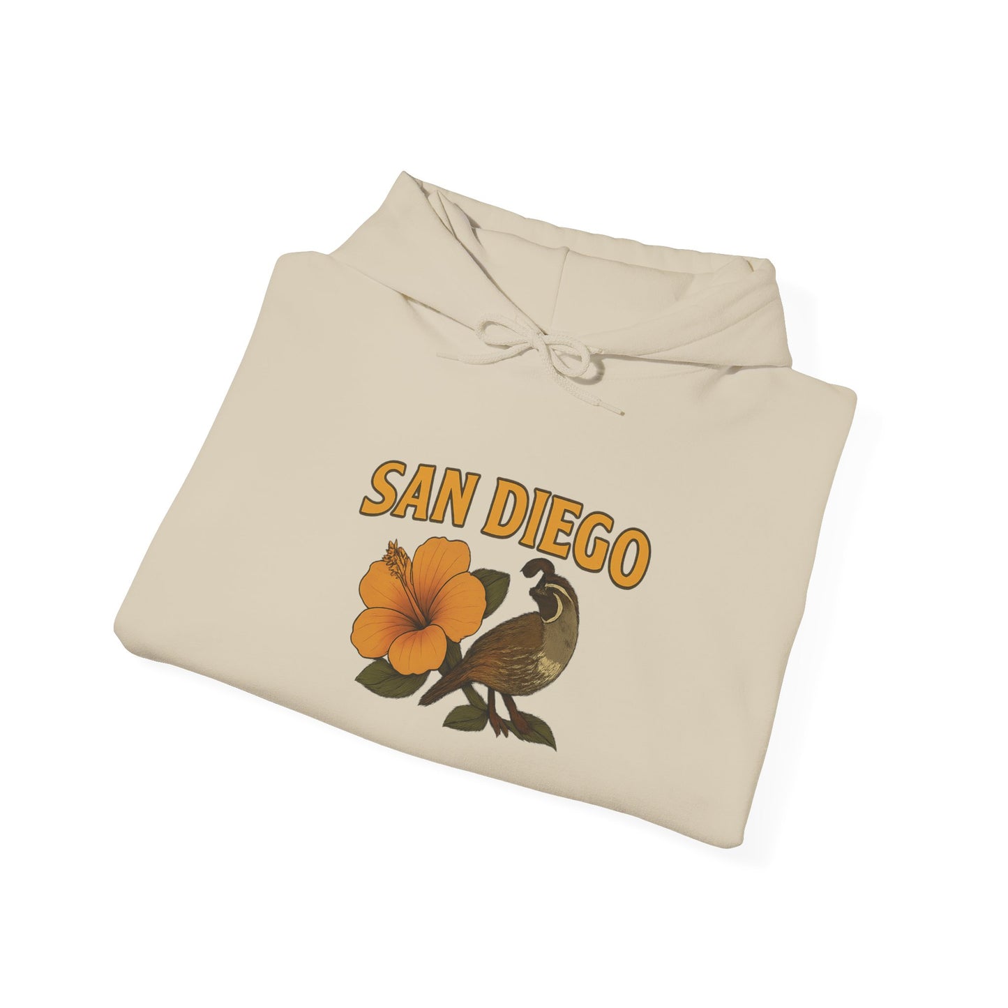 SAN DIEGO Unisex Hoodie – Cozy Sweatshirt, Casual Travel Souvenir, Relaxed Streetwear Gift for Nature & City Lovers