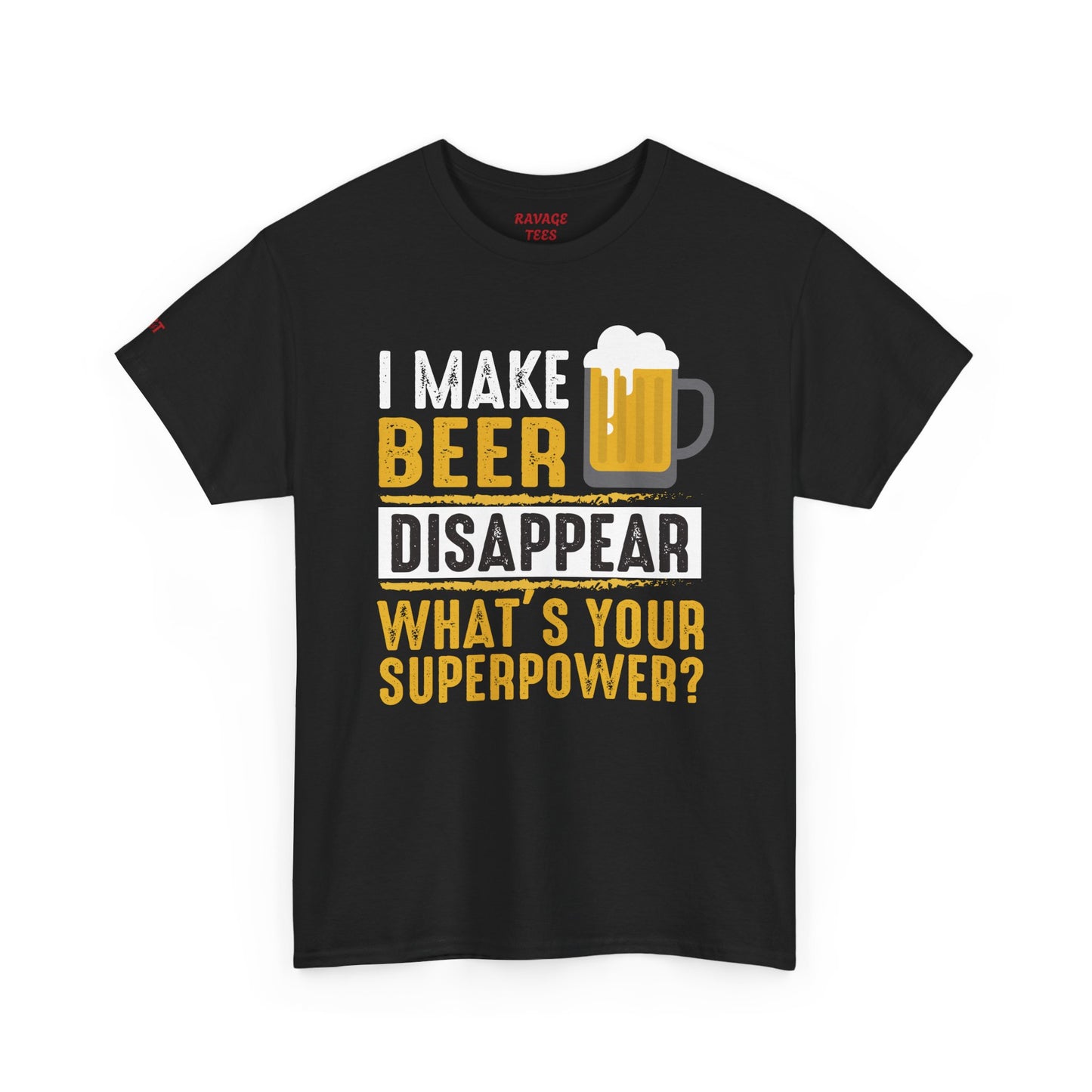 Unisex Beer Superpower Tee | Funny T-Shirt for Beer Lovers