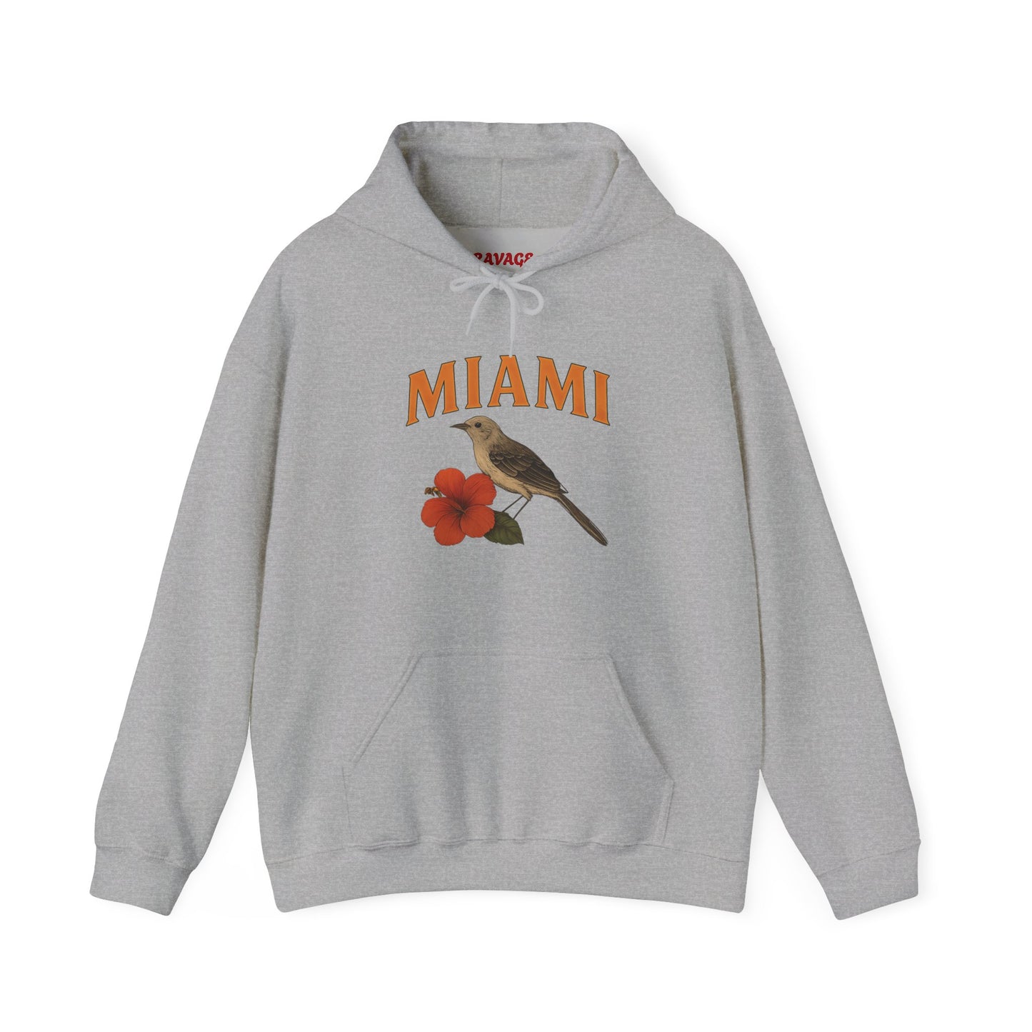 MIAMI THE 305 Unisex Hoodie – Cozy Sweatshirt, Casual Travel Souvenir, Relaxed Streetwear Gift for Nature & City Lovers