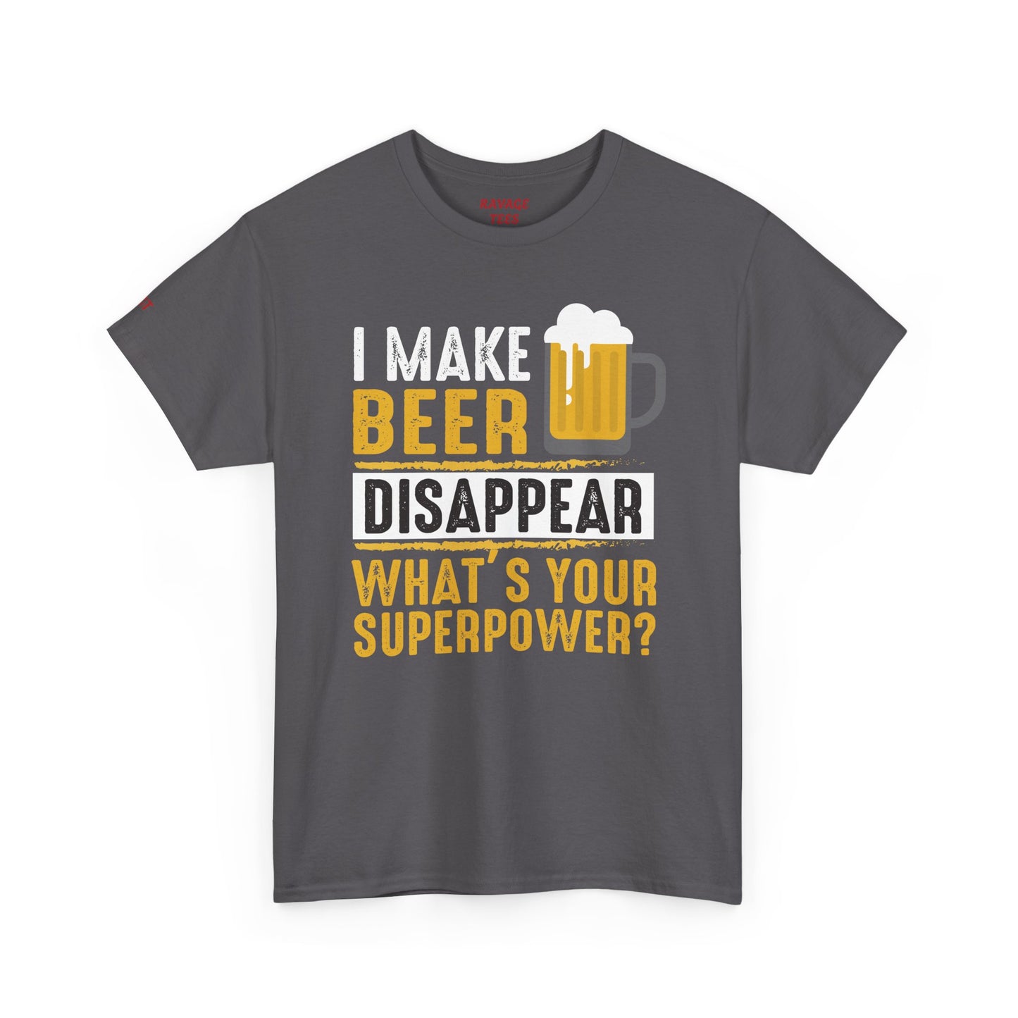 Unisex Beer Superpower Tee | Funny T-Shirt for Beer Lovers