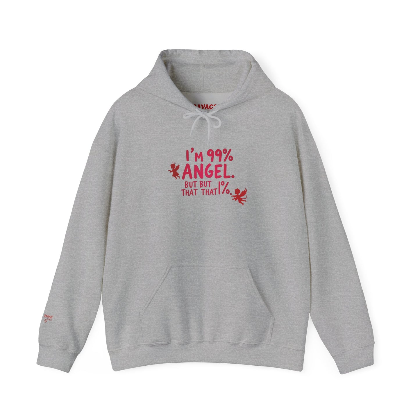 99% Angel Hooded Sweatshirt -