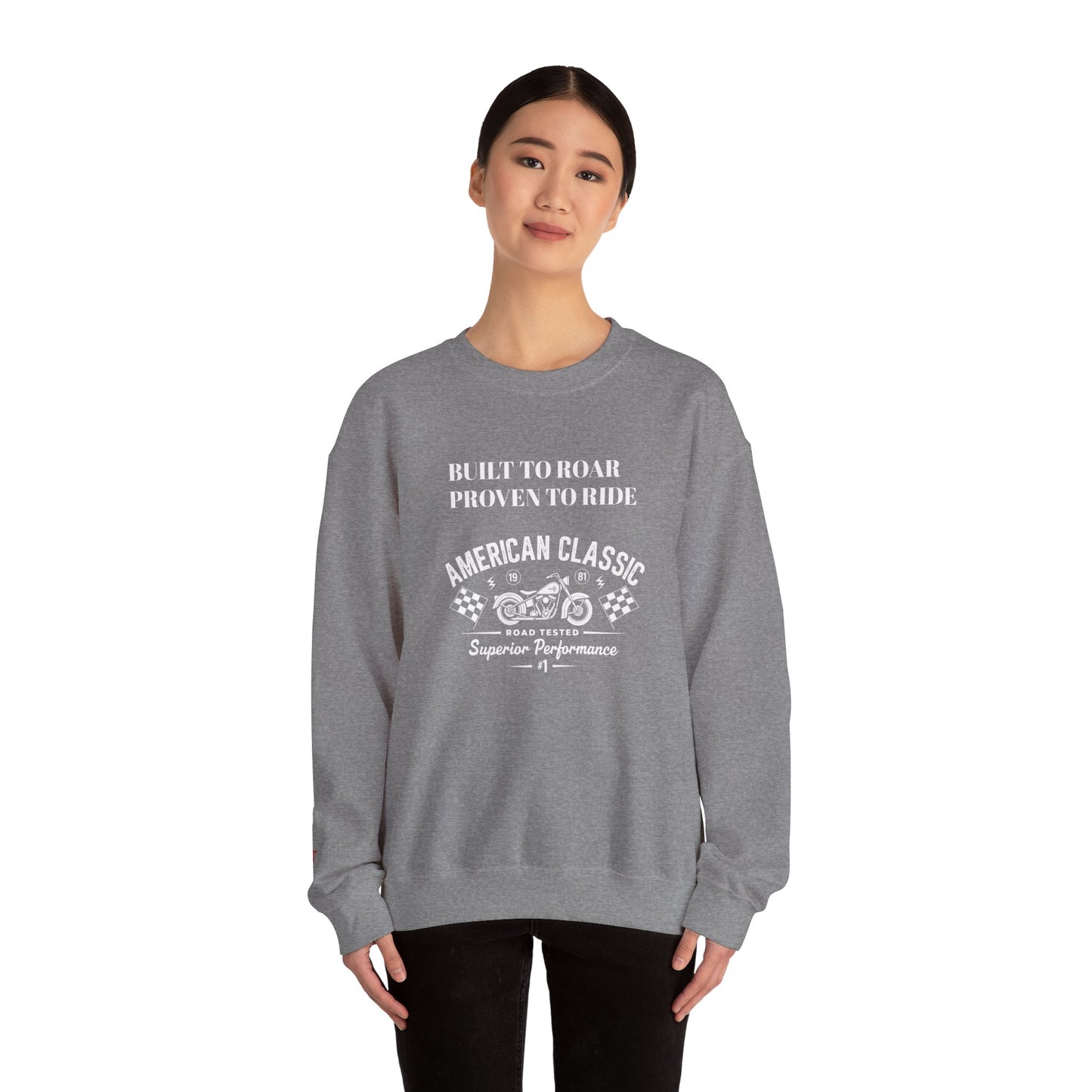 American Classic Cozy Unisex Sweatshirt for All Seasons, Casual Wear