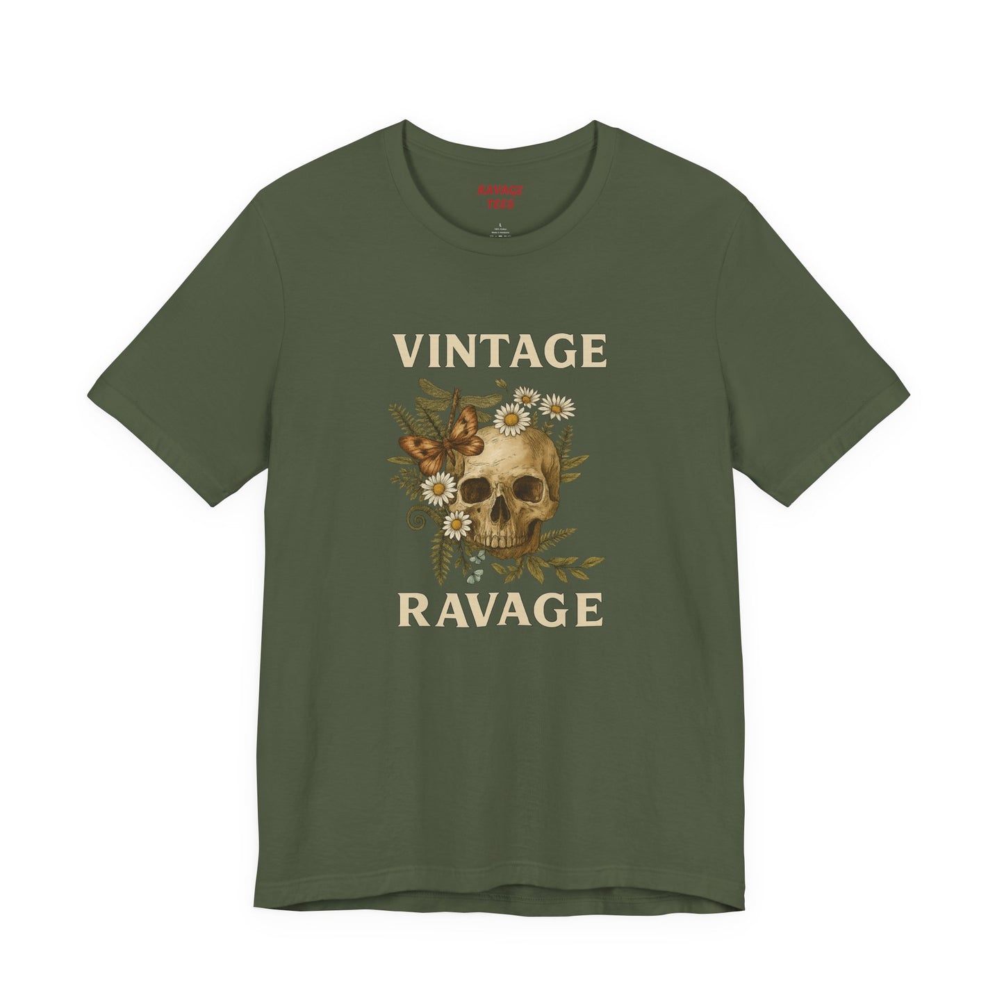 Vintage Skull Graphic Tee, Unisex Skull Shirt, Alternative Fashion, Edgy Vintage T-Shirt, Casual Streetwear Tee, Gift for Him/Her