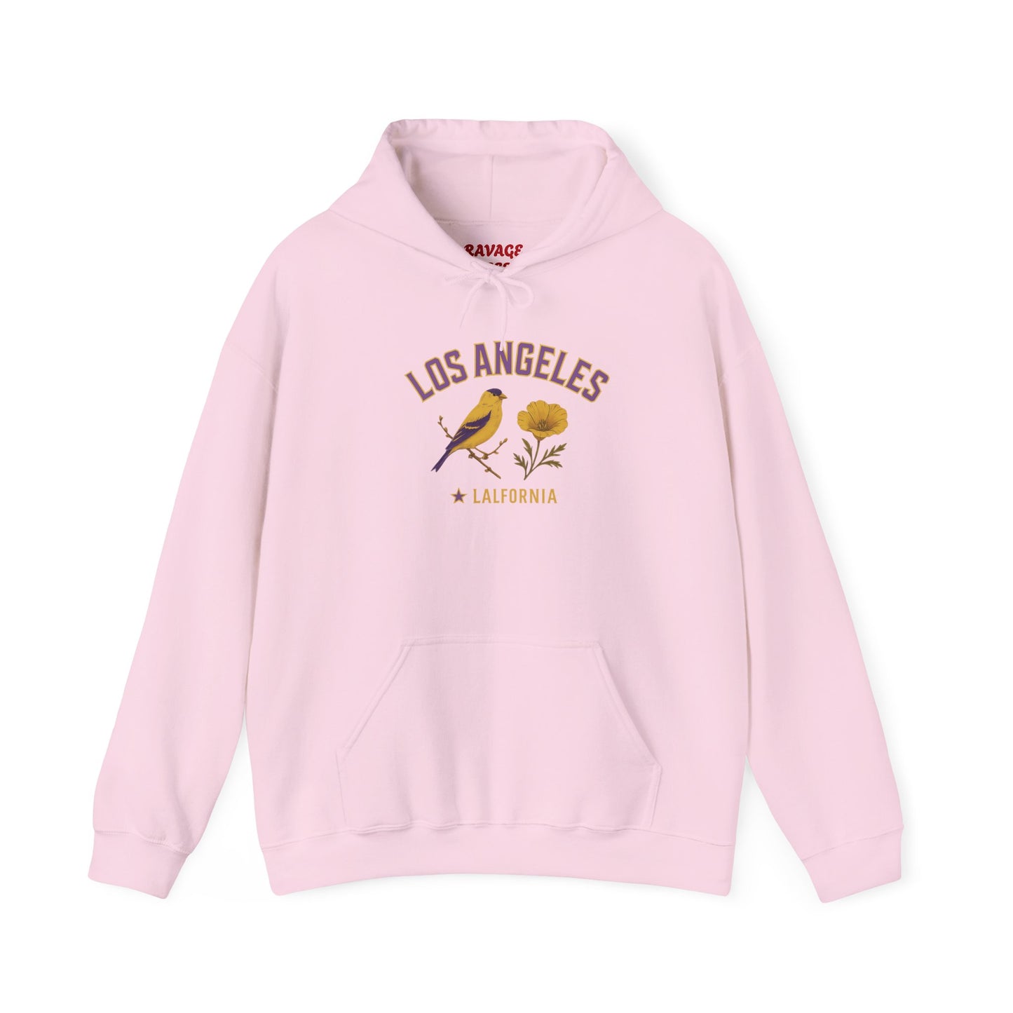 LOS ANGELES Vintage Hoodie | Retro Style Hooded Sweatshirt, Cozy Fall & Winter Wear, Travel Gift for Atlanta Lovers