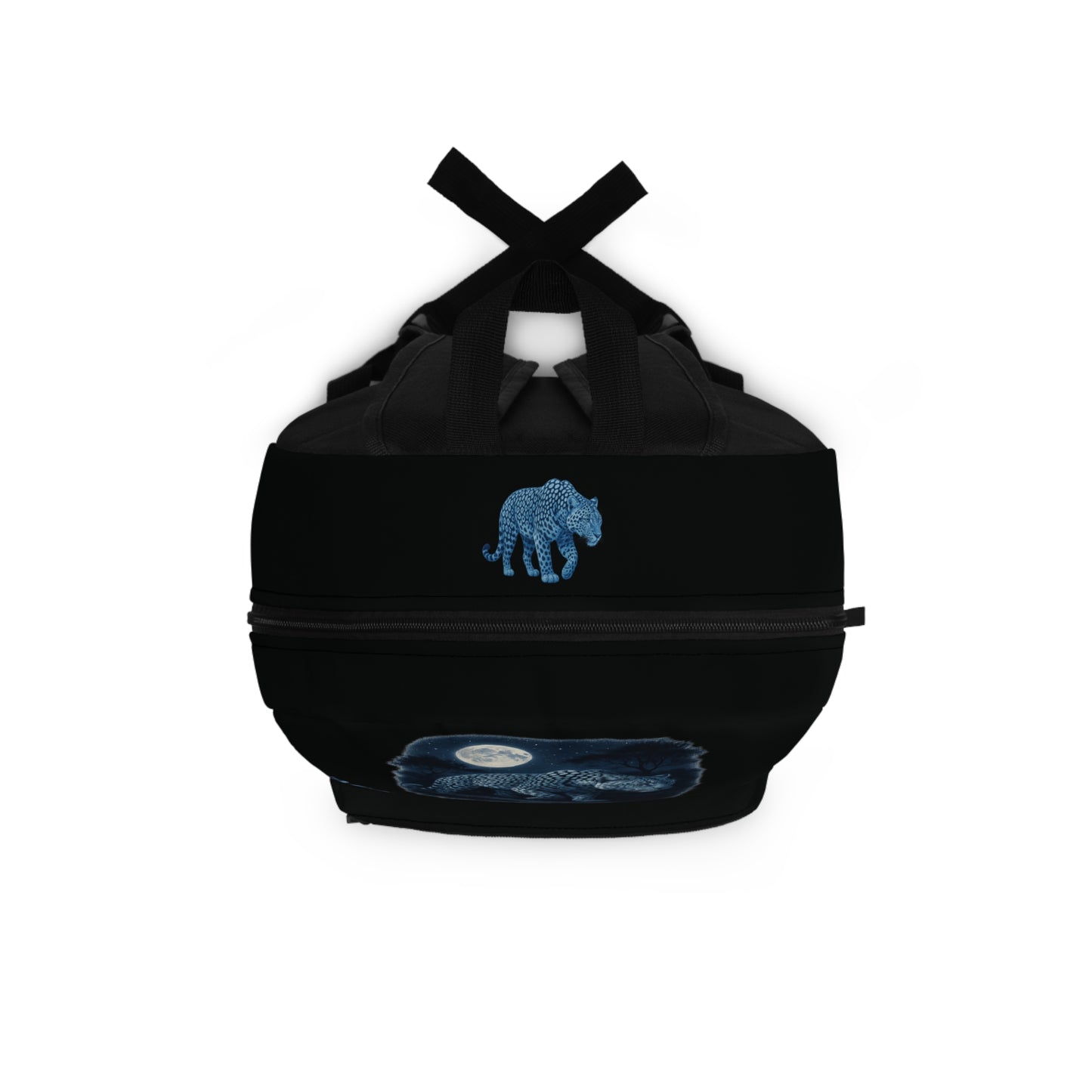 Ravage Spirit-Untamed Soul- Backpack featuring Untamed Leopard Design - Ideal for Nature Lovers, Back to School, Travel, and Adventure