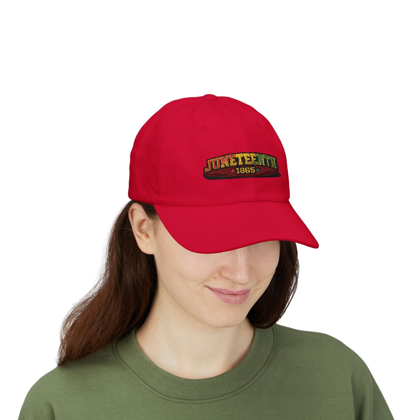 Juneteenth 1865 — Embroidered Celebration Cap