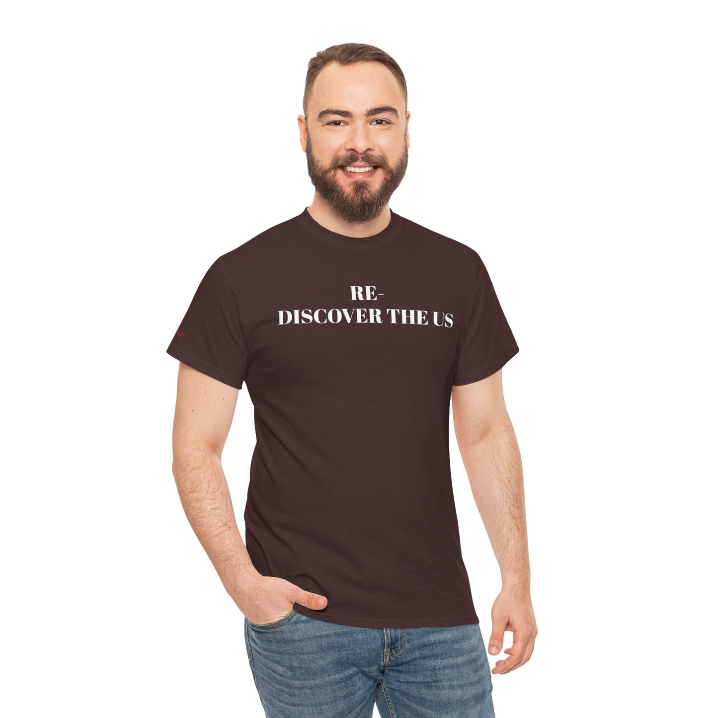 Re-Discover the U.S. Urban Cityscape Tee - Unisex Heavy Cotton Tee