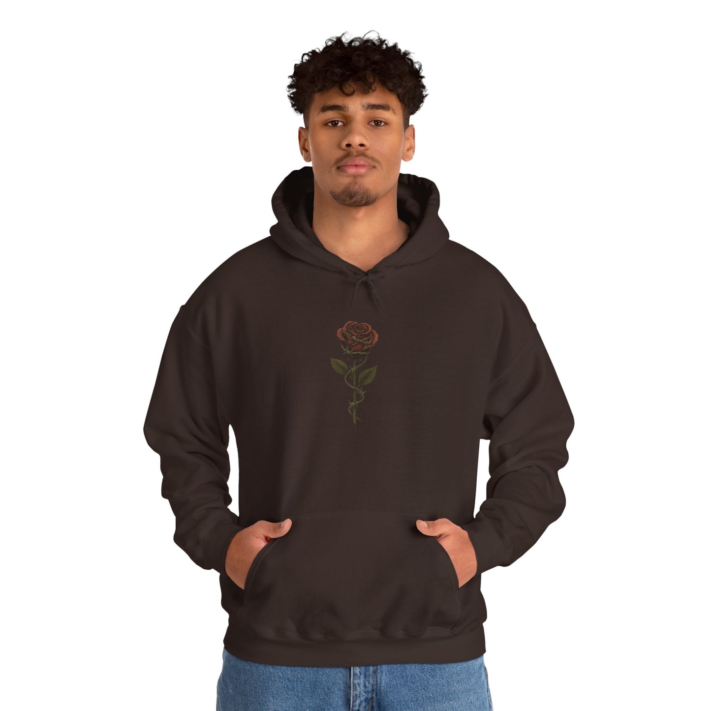 PRETTY WEARS THE CROWN Graphic Hoodie – Unisex Pullover Sweatshirt for Nature Lovers | Cozy Streetwear for Spring, Casual Wear & Eco-Friendly Gifts