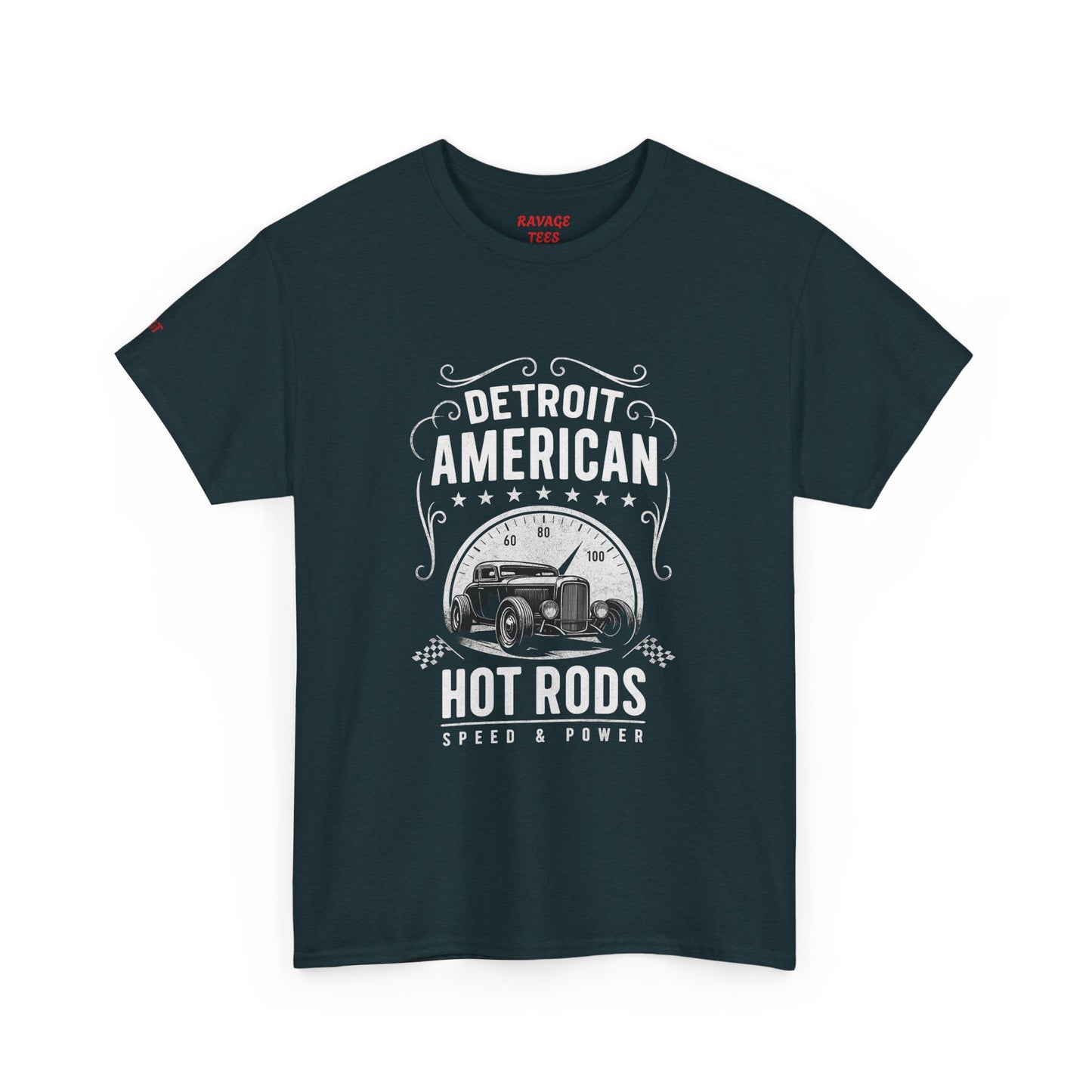Vintage Hot Rod Unisex Heavy Cotton Tee, Classic Car Shirt