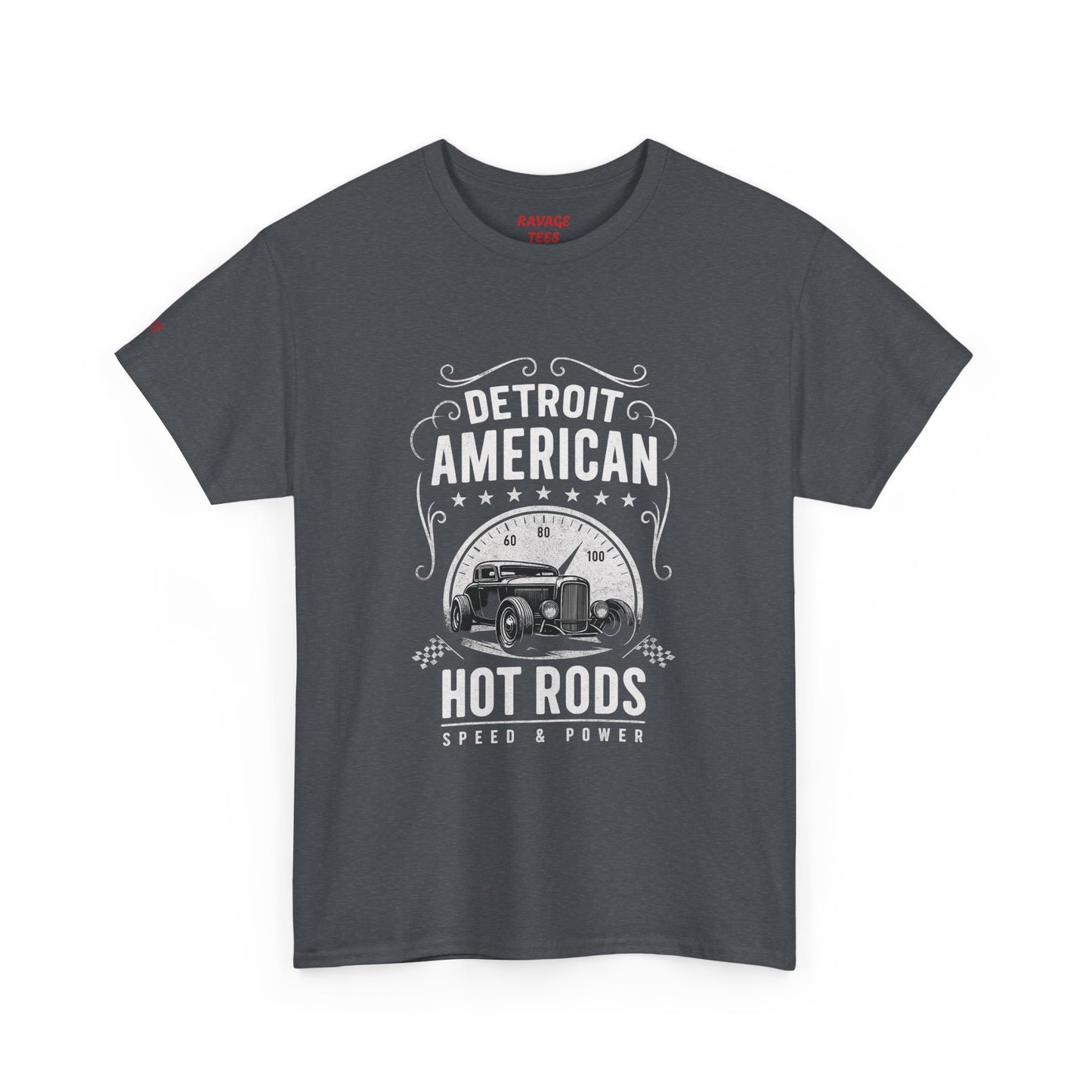 Vintage Hot Rod Unisex Heavy Cotton Tee, Classic Car Shirt
