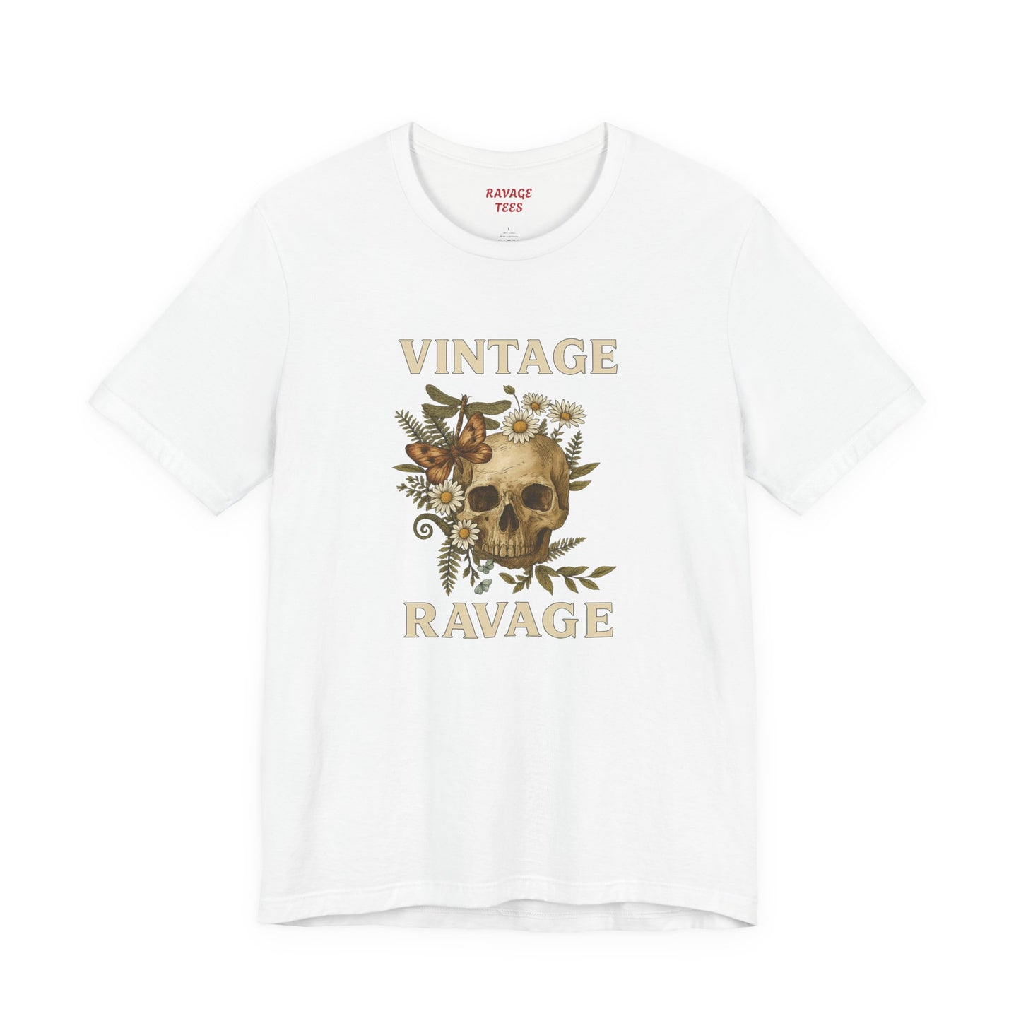 Vintage Skull Graphic Tee, Unisex Skull Shirt, Alternative Fashion, Edgy Vintage T-Shirt, Casual Streetwear Tee, Gift for Him/Her