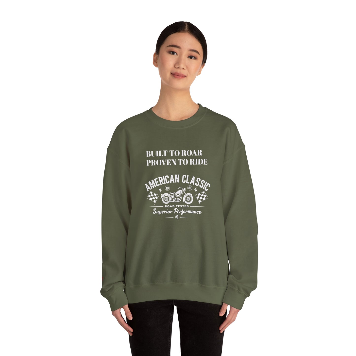 American Classic Cozy Unisex Sweatshirt for All Seasons, Casual Wear