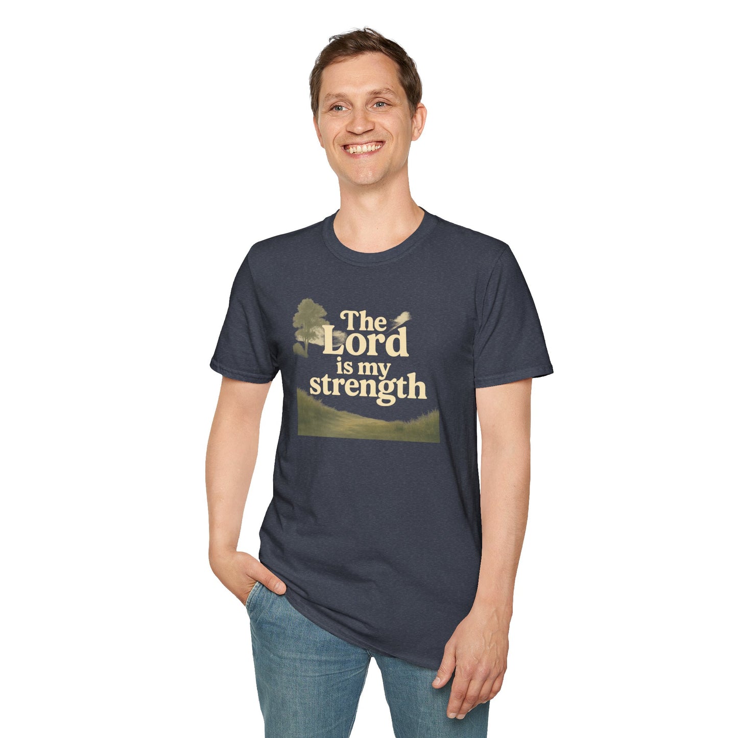 Inspirational Christian T-Shirt, Faith Apparel, Comfortable Graphic Tee, Gift for Believers, Spiritual Casual Wear