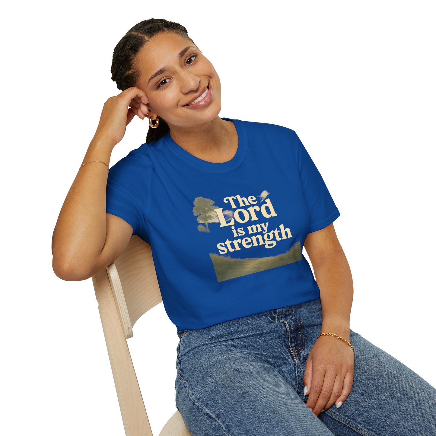 Inspirational Christian T-Shirt, Faith Apparel, Comfortable Graphic Tee, Gift for Believers, Spiritual Casual Wear