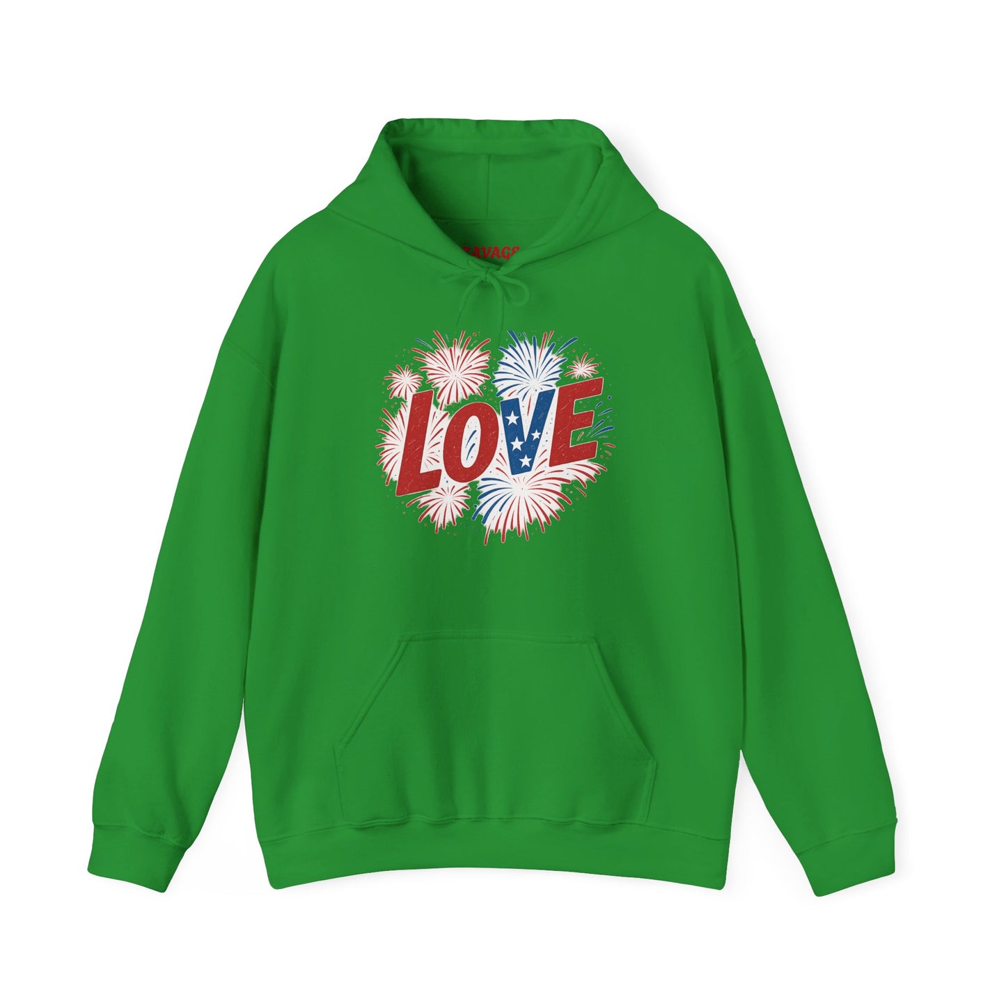 Unisex Hooded Sweatshirt with 'LOVE' Design - Cozy Gift for Friends, Valentine's Day, Casual Wear, Relaxation, Everyday Use