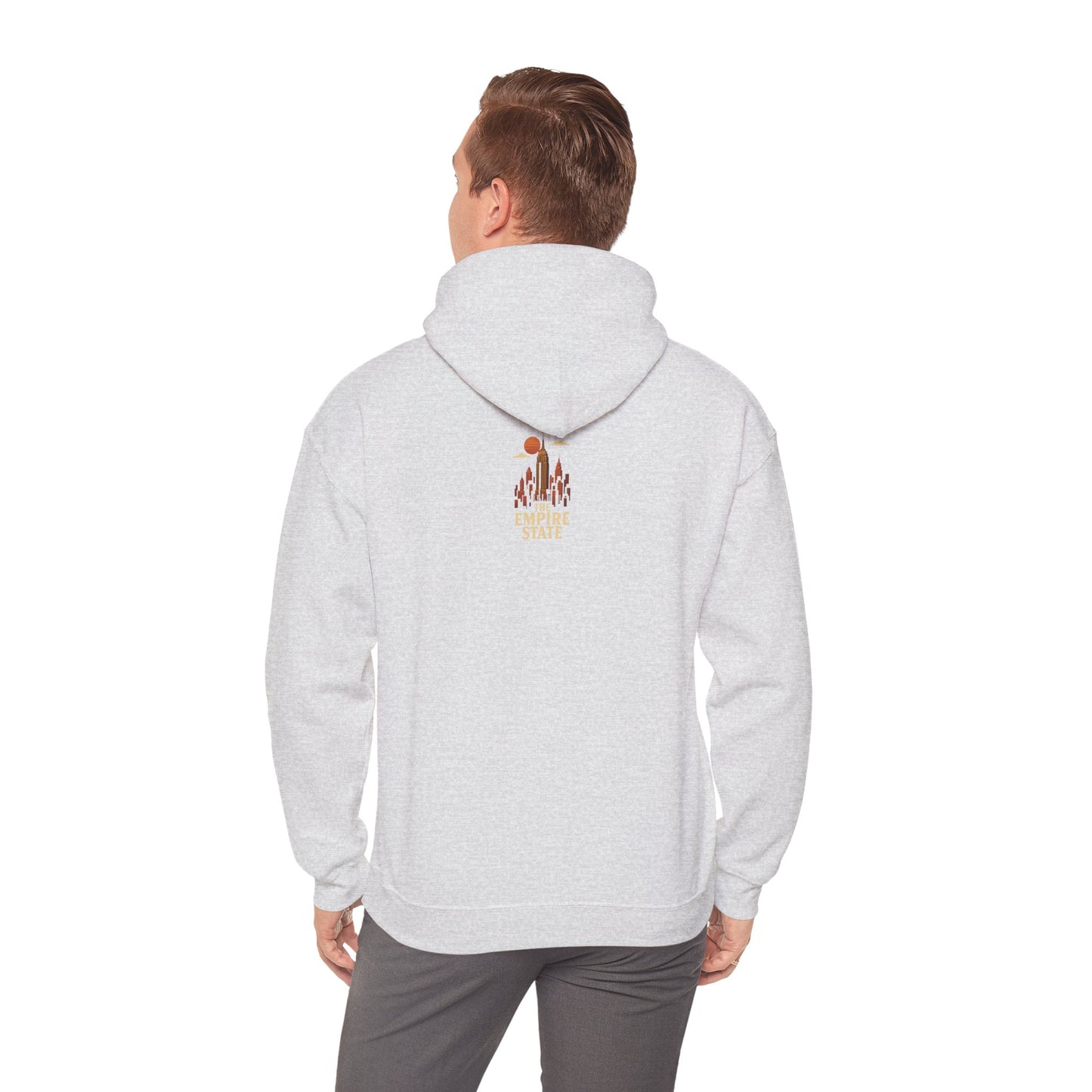 NEW YORK "THE EMPIRE STATE" Unisex Hoodie – Cozy Sweatshirt, Casual Travel Souvenir, Relaxed Streetwear Gift for Nature & City Lovers