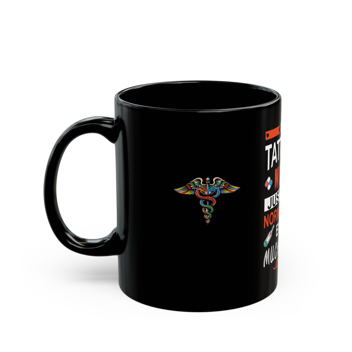 Tattooed Nurse Mug - Fun Gift for Healthcare Professionals, Coffee Lover