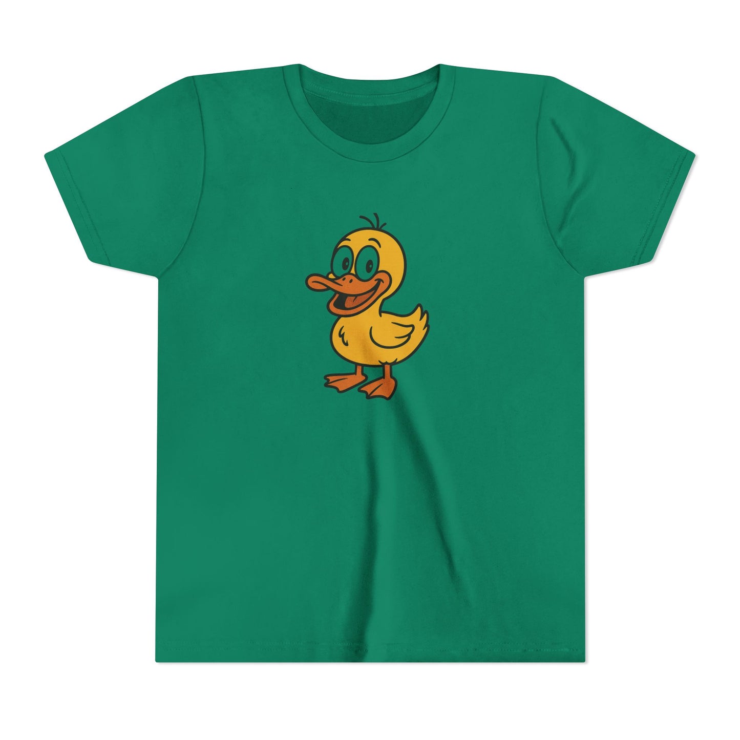 Adorable Duck Youth T-Shirt | Funny Kids Graphic Tee, Animal Print Shirt, Birthday Gift, Summer Outfit