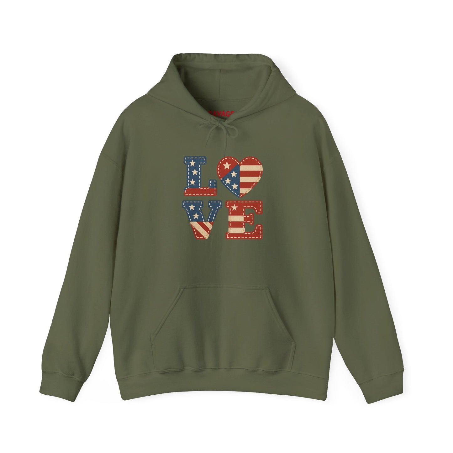 Unisex Hooded Sweatshirt with 'LOVE' Design - Cozy Gift for Friends, Valentine's Day, Casual Wear, Relaxation, Everyday Use