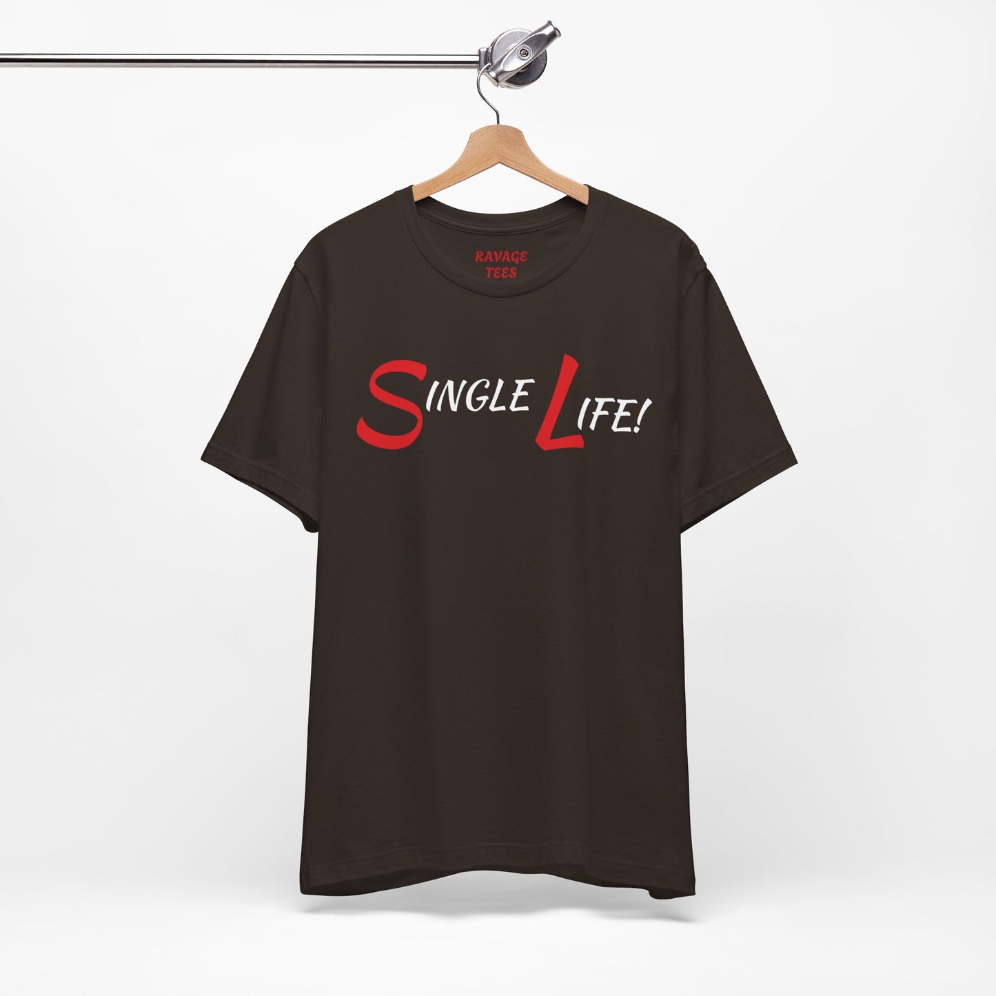 Fun & Playful Single Life Tee – Quirky Casual Shirt for Summer, Friendship Celebrations & Gifts for Singles