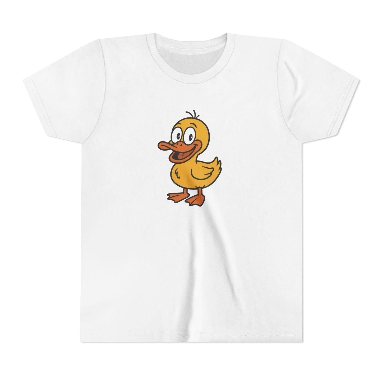 Adorable Duck Youth T-Shirt | Funny Kids Graphic Tee, Animal Print Shirt, Birthday Gift, Summer Outfit