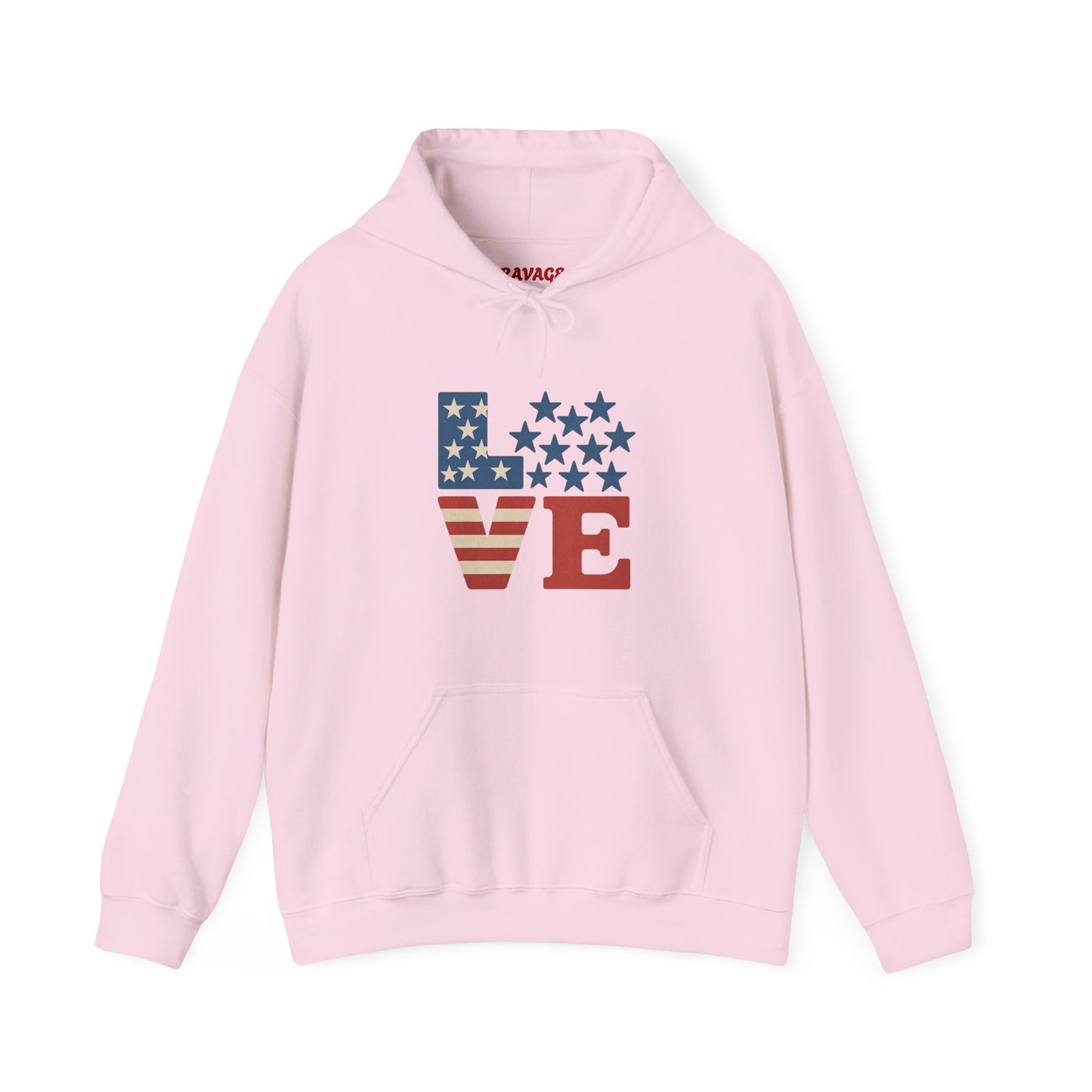 Unisex Hooded Sweatshirt with 'LOVE' Design - Cozy Gift for Friends, Valentine's Day, Casual Wear, Relaxation, Everyday Use