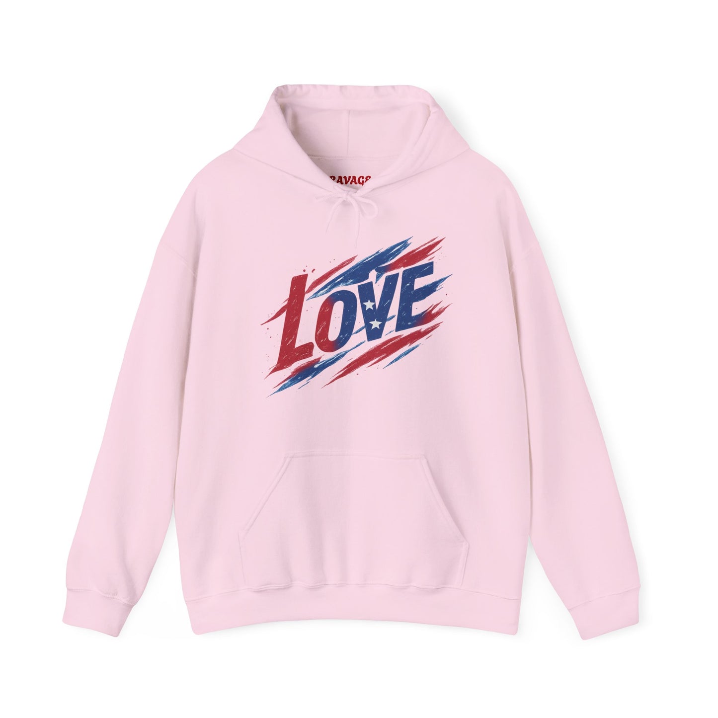 Unisex Hooded Sweatshirt with 'LOVE' Design - Cozy Gift for Friends, Valentine's Day, Casual Wear, Relaxation, Everyday Use