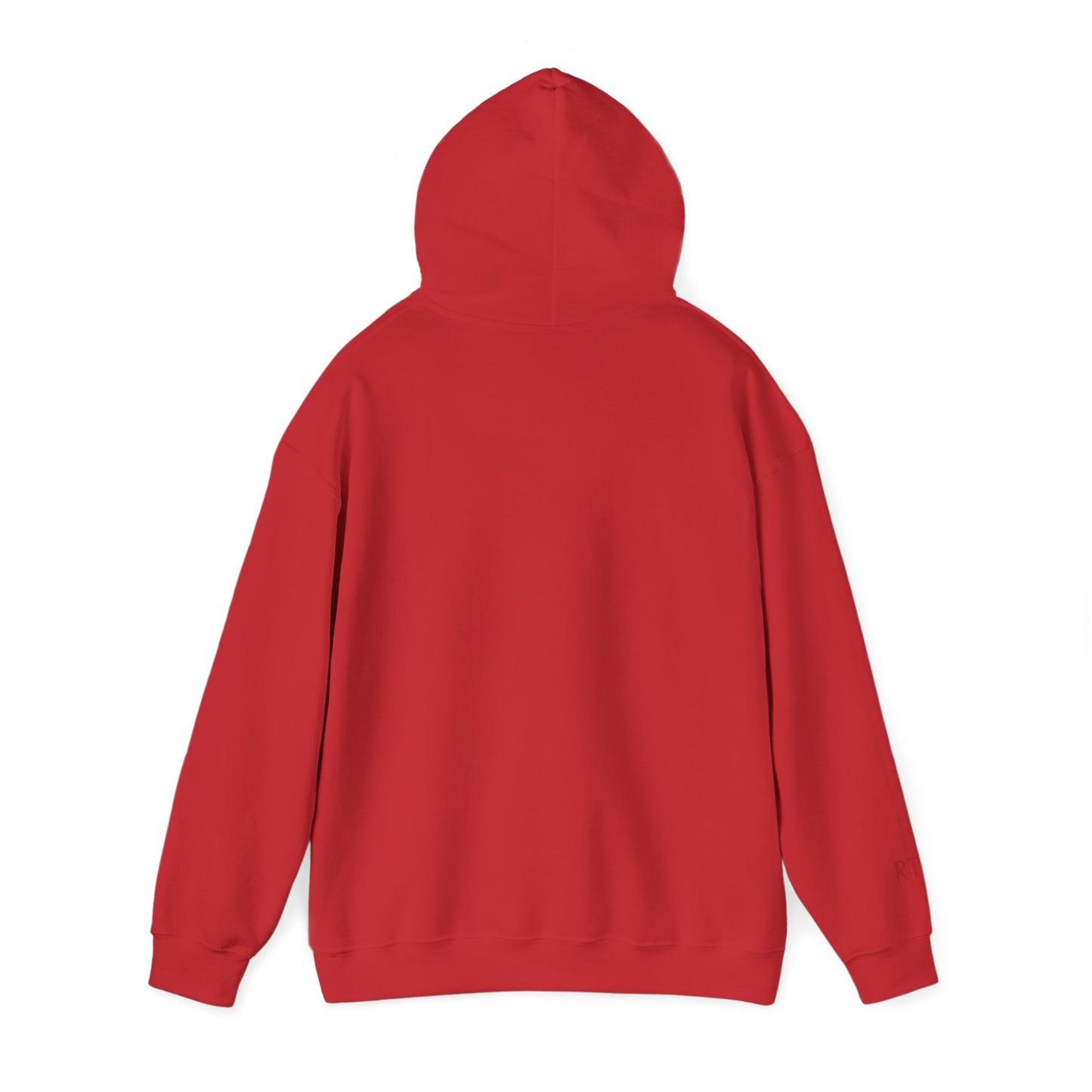 RAVAGE-Mindful Motivation Hooded Sweatshirt, Cozy Pullover, Fitness Apparel, Yoga Gear, Gift for Athletes, Relaxation Wear