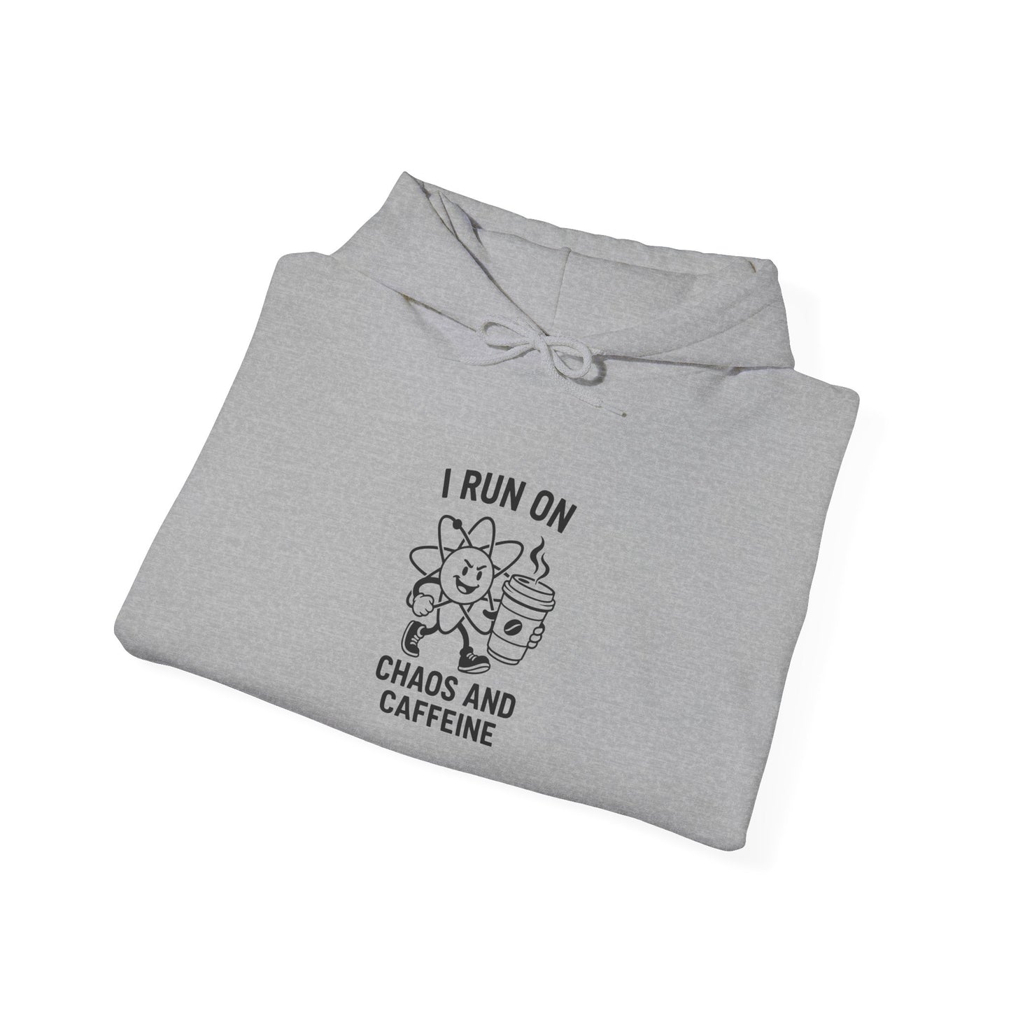 Caffeine Chaos Hoodie - Cozy Unisex Sweatshirt, Ideal for Coffee Lovers, Gift for Friends, Birthday, Relaxation, Casual Wear