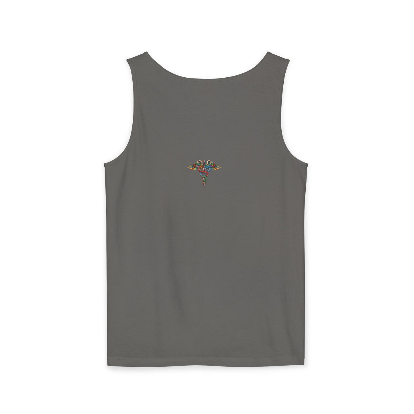 Tattooed Nurse Garment-Dyed Tank Top, Gift for Nurses, Casual Summer Wear