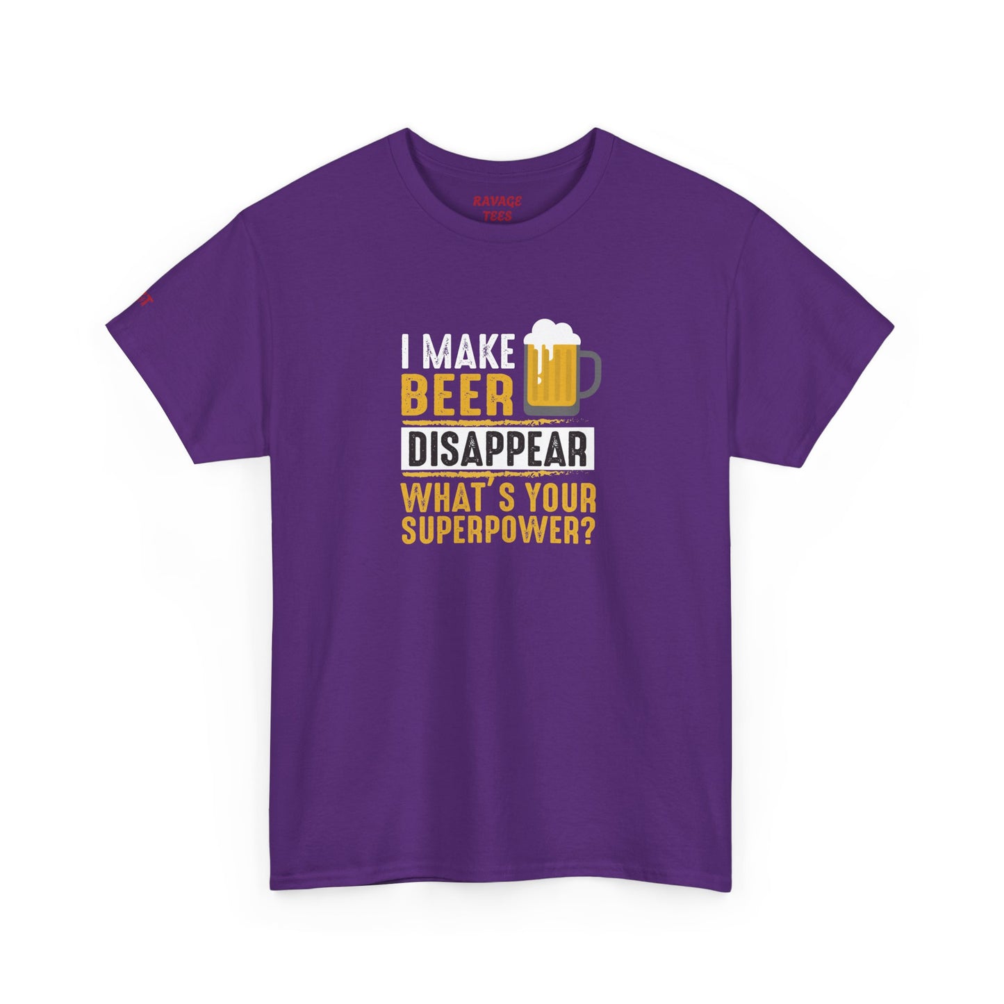 Unisex Beer Superpower Tee | Funny T-Shirt for Beer Lovers