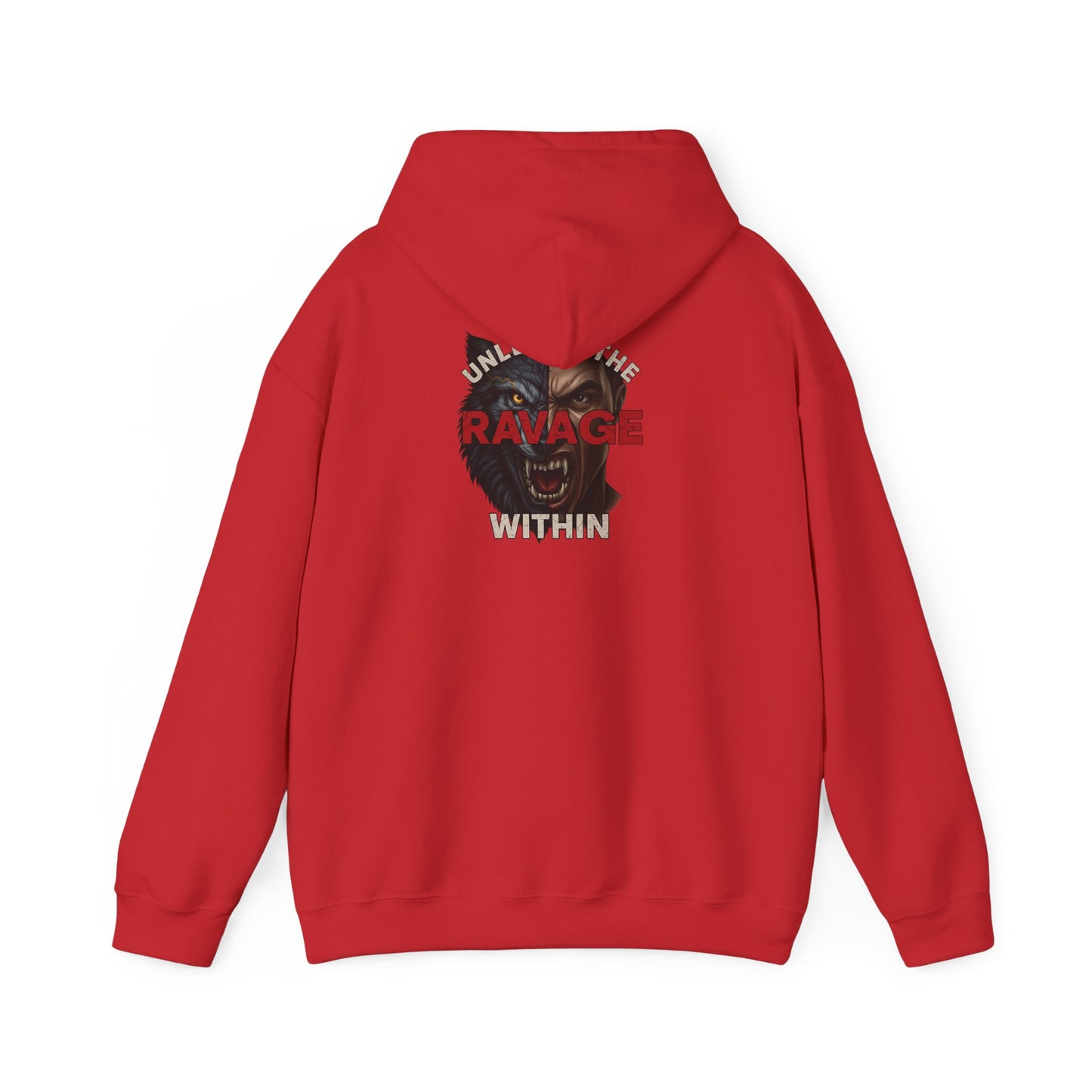 Unleash the Ravage Within Hoodie, Motivational Sweatshirt for Fitness Lovers, Cozy Hoodie for Gym, Gift for Athletes, Unisex Sweatshirt