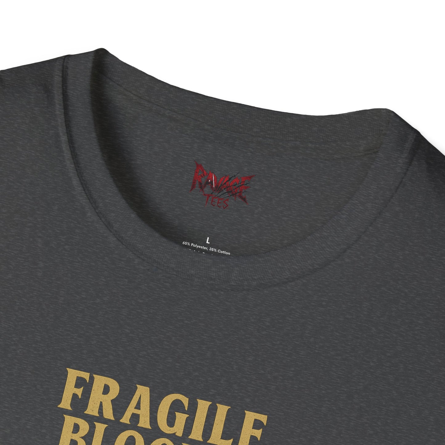 FRAGILE BLOOM FATAL TOUCH Graphic T-Shirt – Unisex Tee | Eco-Friendly Nature Shirt for Summer Style, Casual Wear & Gifts for Nature Lovers